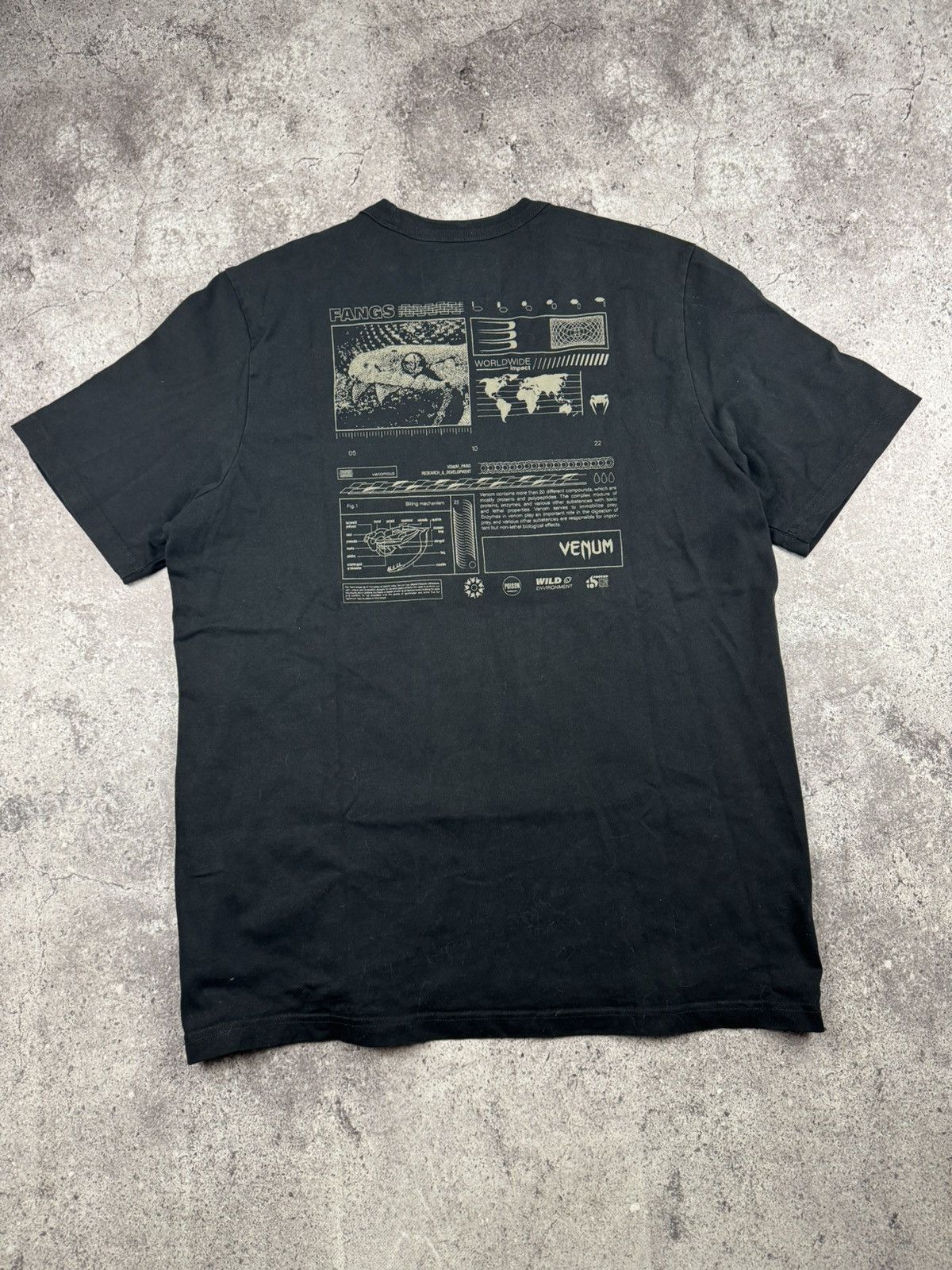 UFC Vintage 00s Venum Muay Thai Brazil T Shirt black Sportwear Size US XL / EU 56 / 4 - 4 Thumbnail