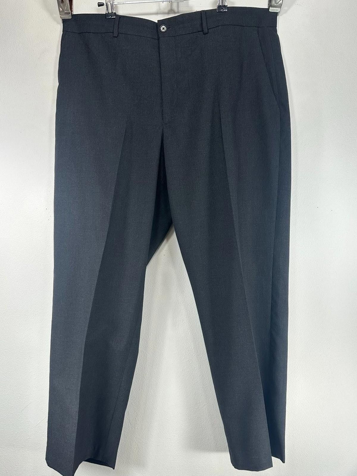 Alfani Alfani Men's 36/29 Black Slim Fit Dress Pants Size US 36 / EU 52 - 1 Thumbnail