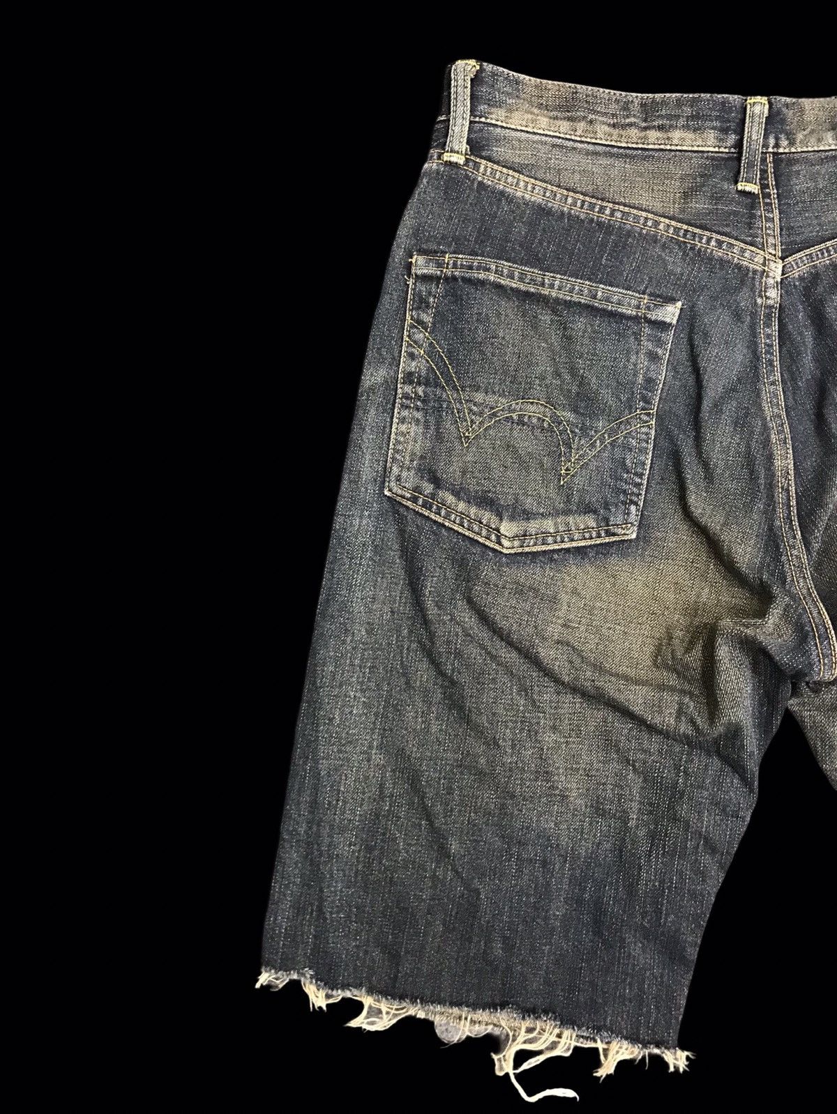 Edwin EDWIN SHORT MUD WASH SELVEDGE DENIM F344 Size US 31 - 8 Thumbnail