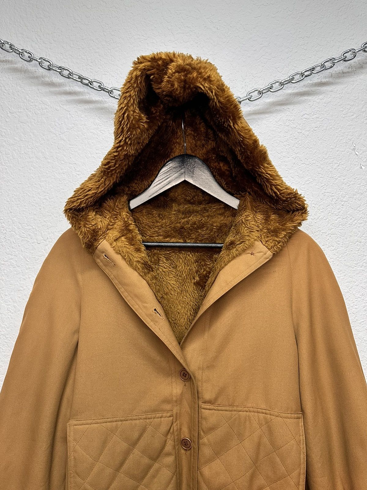 If Six Was Nine Vintage Brown Bomber Jacket Fleece Lined 90s Workwear LGB Size US M / EU 48-50 / 2 - 2 Thumbnail