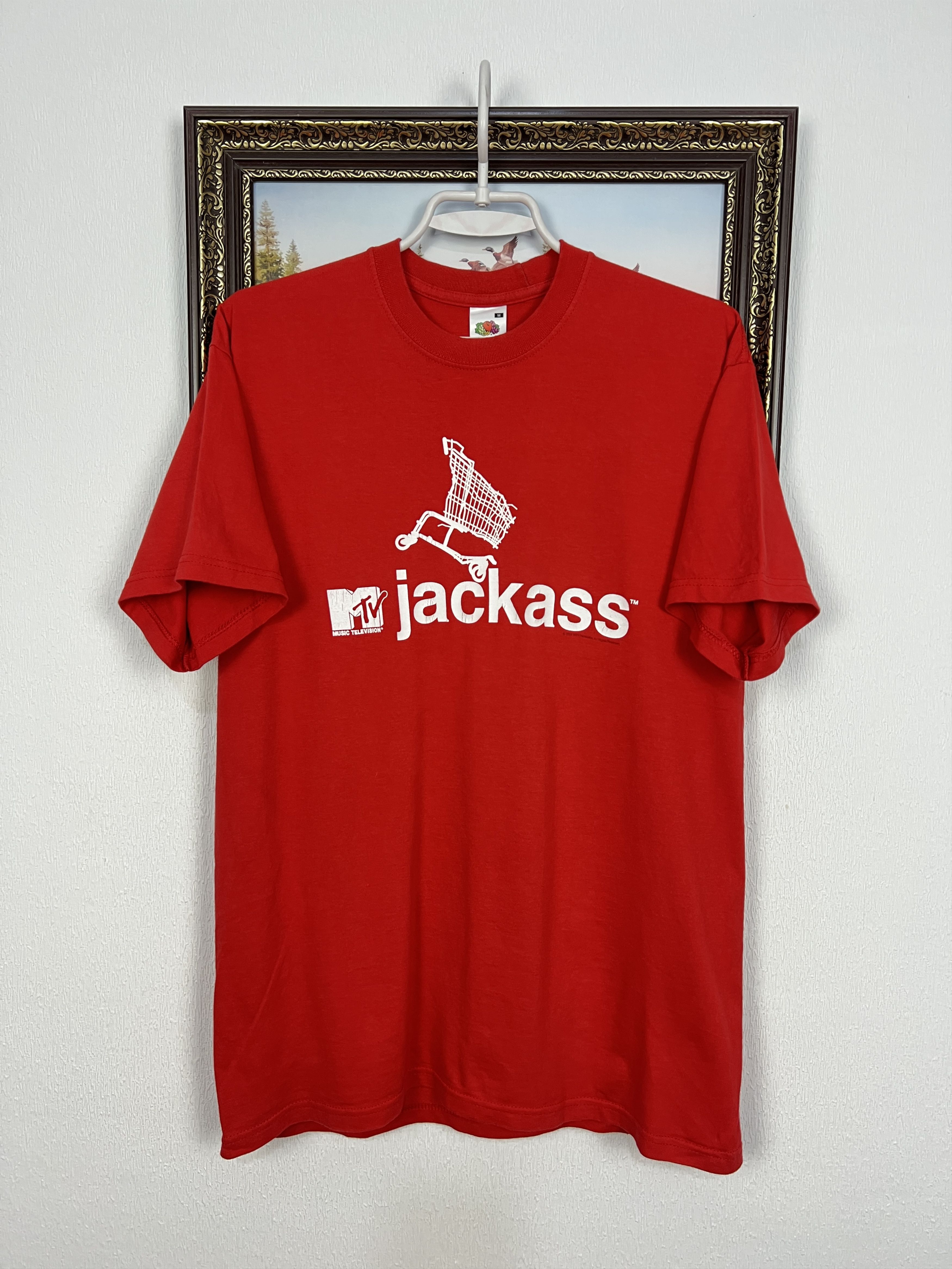 Vintage Vintage MTV Jackass Shopping Cart Shirt Stunt TV Show Size US M / EU 48-50 / 2 - 2 Thumbnail