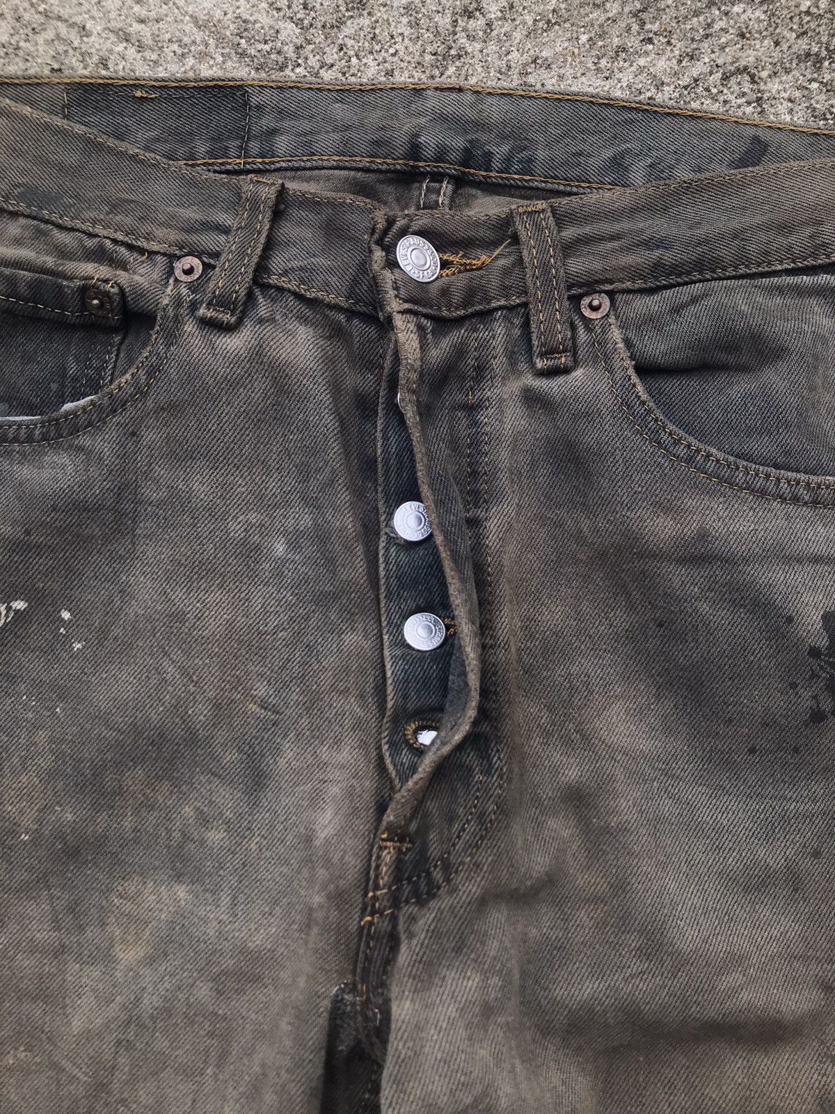 Levi's Rare 1993 Vintage Levis 501 Buttonfly Size US 30 / EU 46 - 8 Thumbnail