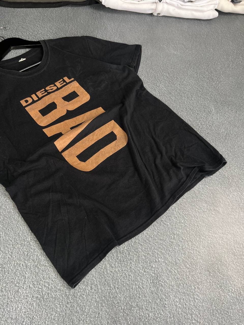 Diesel Vintage Diesel "Bad" Logo Grunge T - Shirt Size US M / EU 48-50 / 2 - 3 Thumbnail