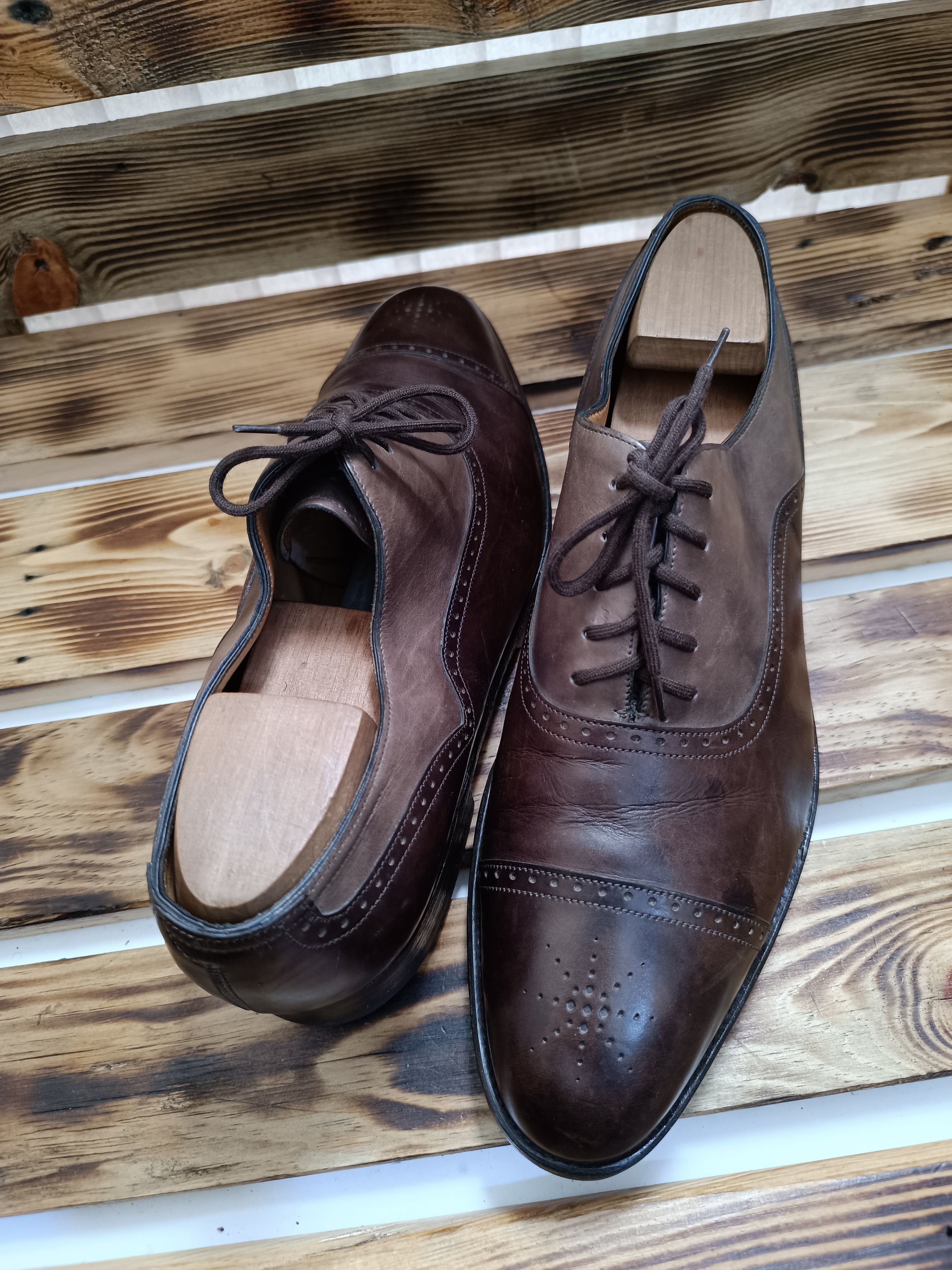 John Lobb Towcester Brogue Size US 9.5 / EU 42-43 - 8 Thumbnail