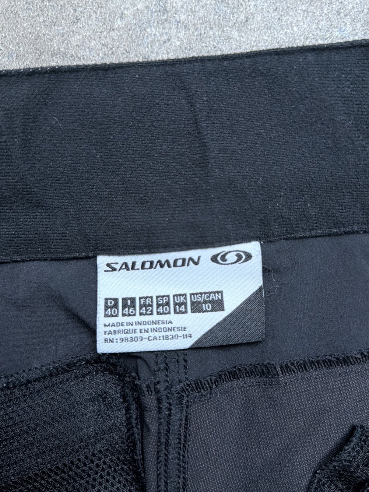 Salomon Salomon women's trekking ski pants Size 32" / US 10 / IT 46 - 7 Thumbnail