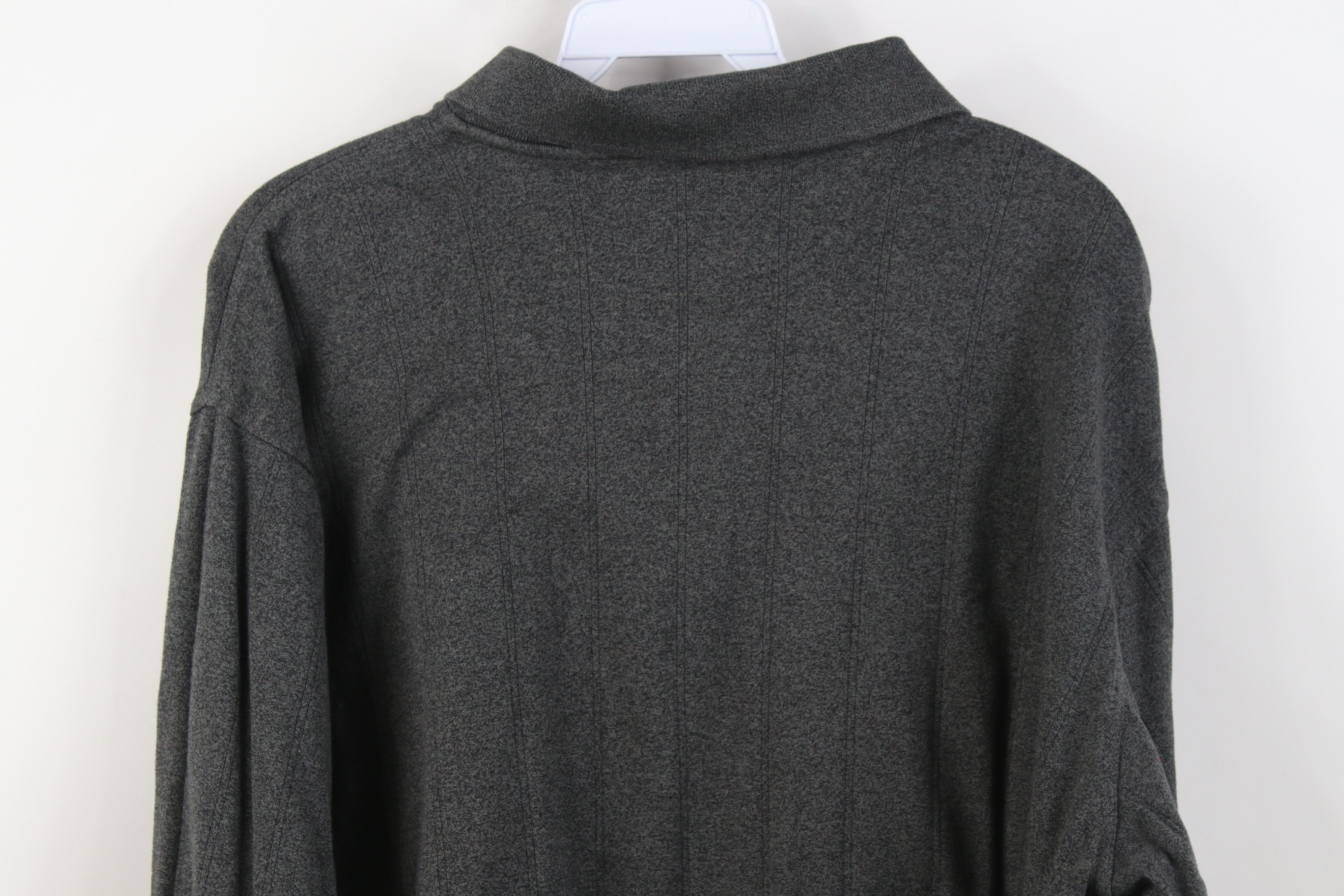 Vintage Vintage 90s Y2K Streetwear Heavy Long Sleeve Golf Polo Size US L / EU 52-54 / 3 - 10 Thumbnail