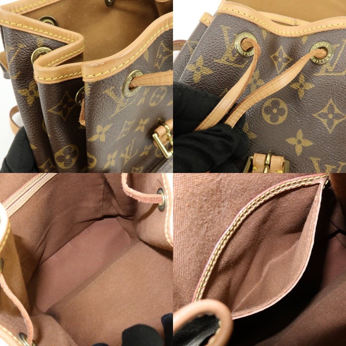 Louis Vuitton Louis Vuitton Monogram Montsouris MM Backpack Size ONE SIZE - 7 Thumbnail