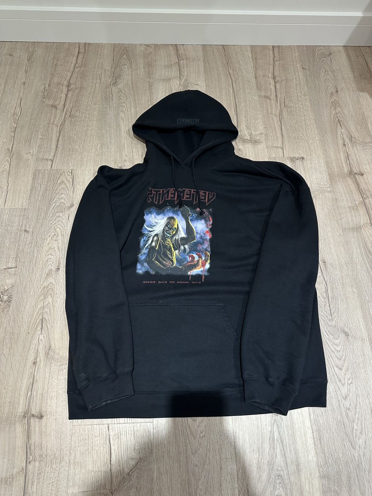 Vetements Vetements 'Back to The Future' Pullover Hoodie | Grailed