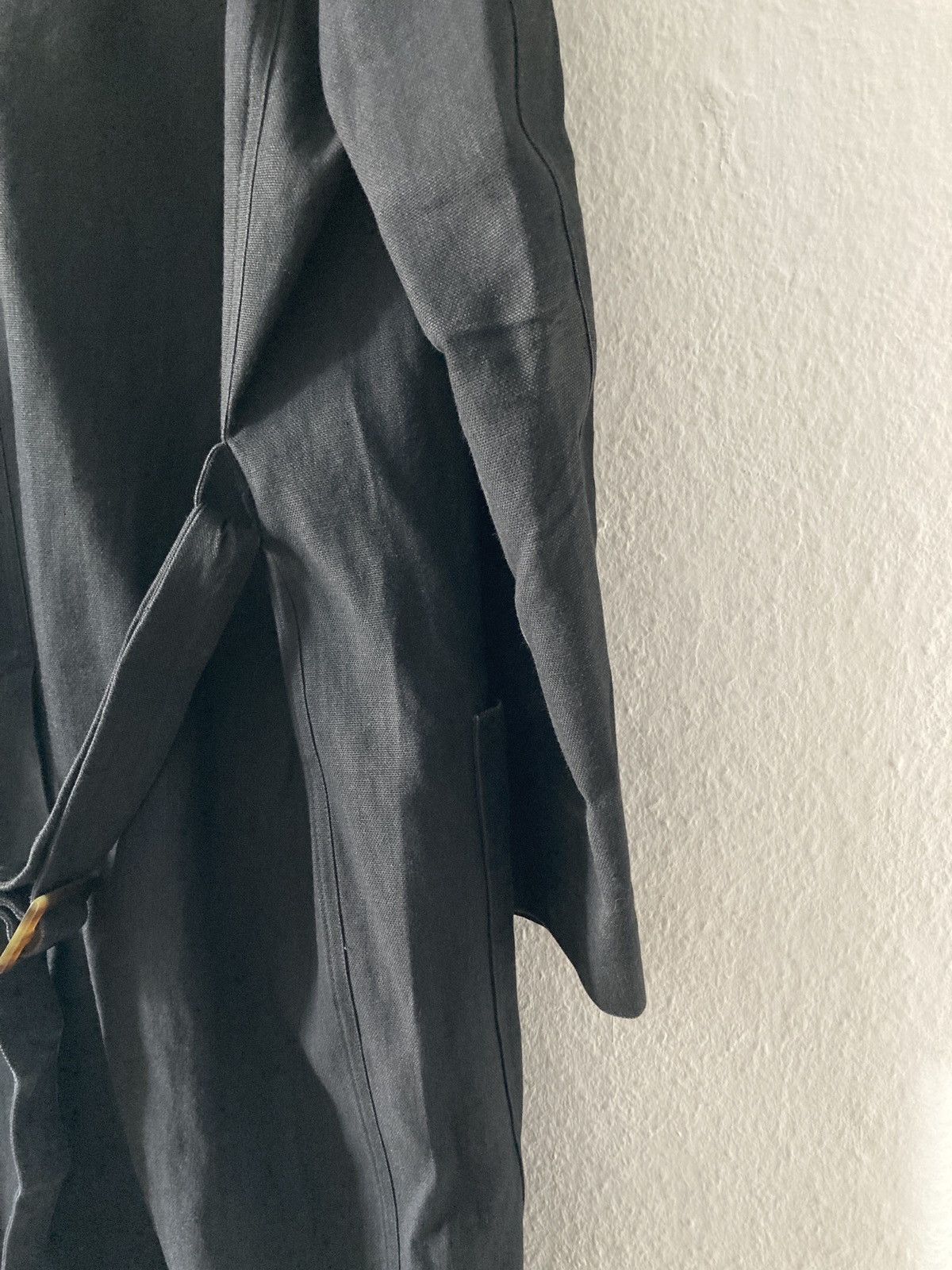 Rick Owens F/W 22 „STROBE“ Hemp & Cotton "Lido" Trench Coat Rick Owens Size US L / EU 52-54 / 3 - 13 Thumbnail
