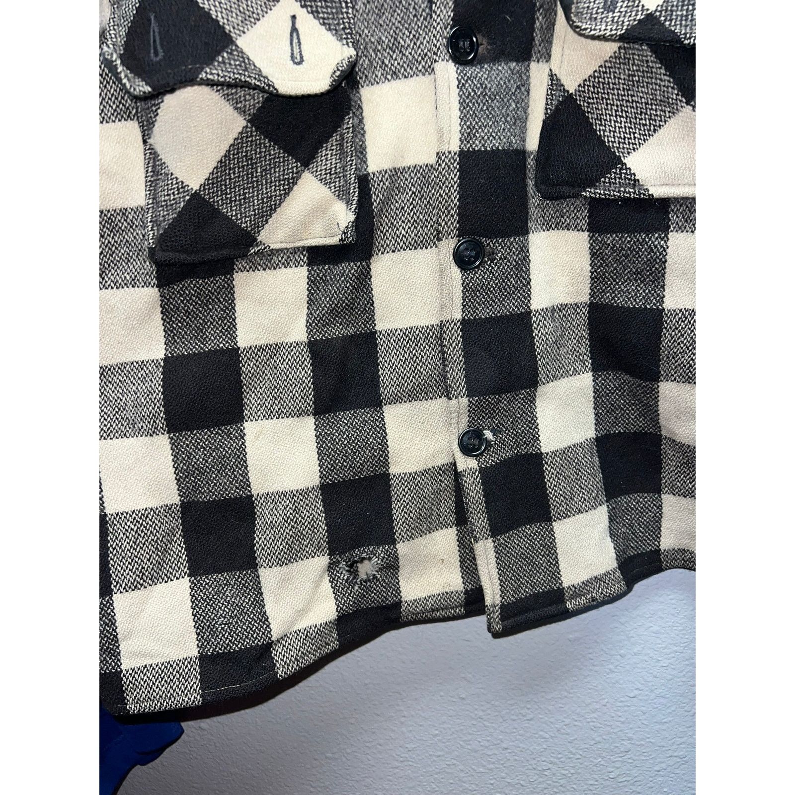 Vintage Vintage Fashion wagon Button Up Shirt Plaid Minnesota HOLES Size US XL / EU 56 / 4 - 4 Thumbnail