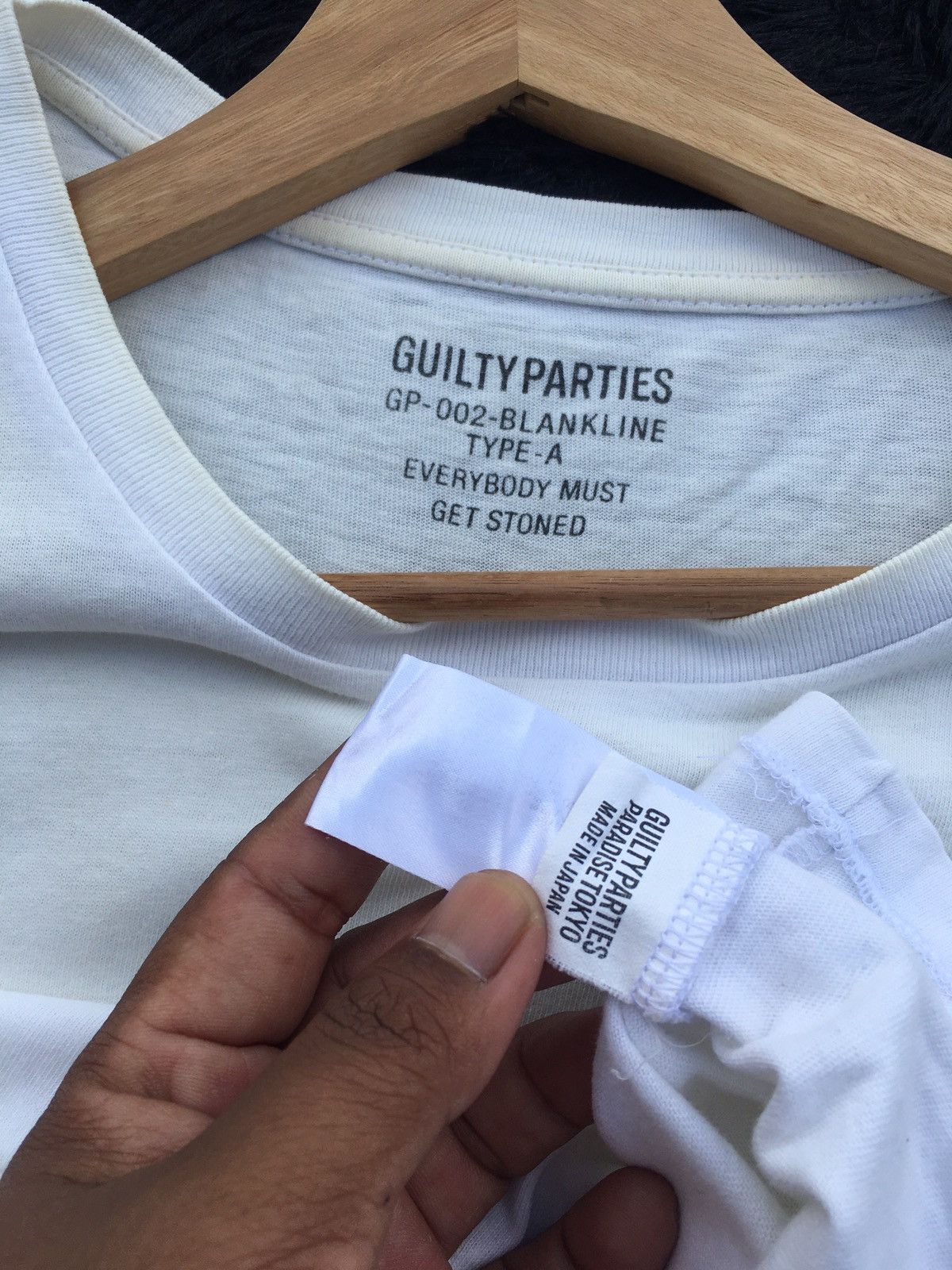 Wacko Maria Rare Vintage The Guilty Parties Everbody Must Get Stone Tee Size US M / EU 48-50 / 2 - 11 Thumbnail