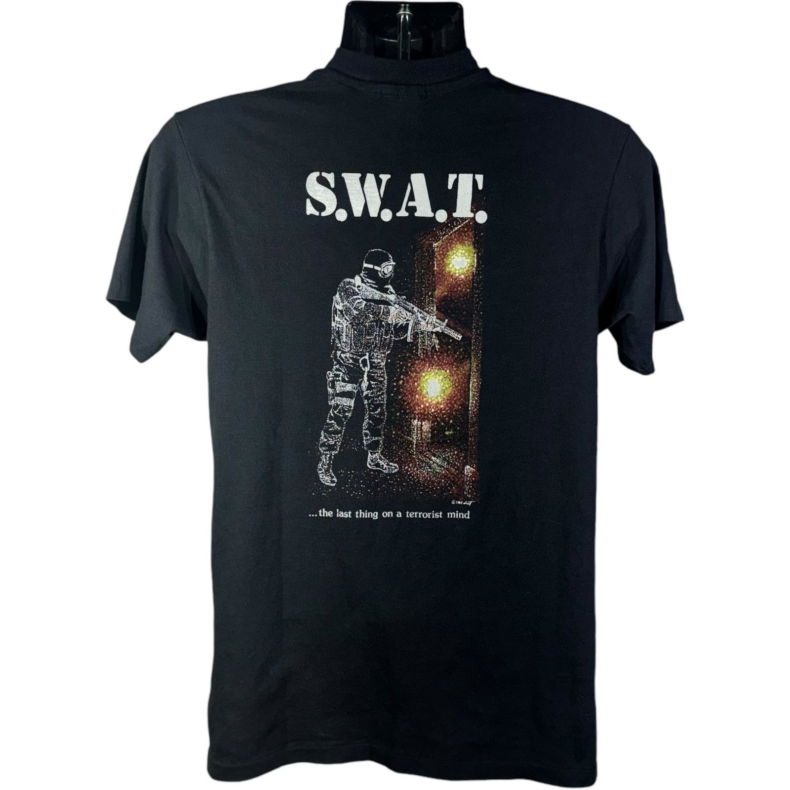 Hanes Vintage US Department Of Energy "S.W.A.T." Mullet Tee Size US M / EU 48-50 / 2 - 5 Thumbnail