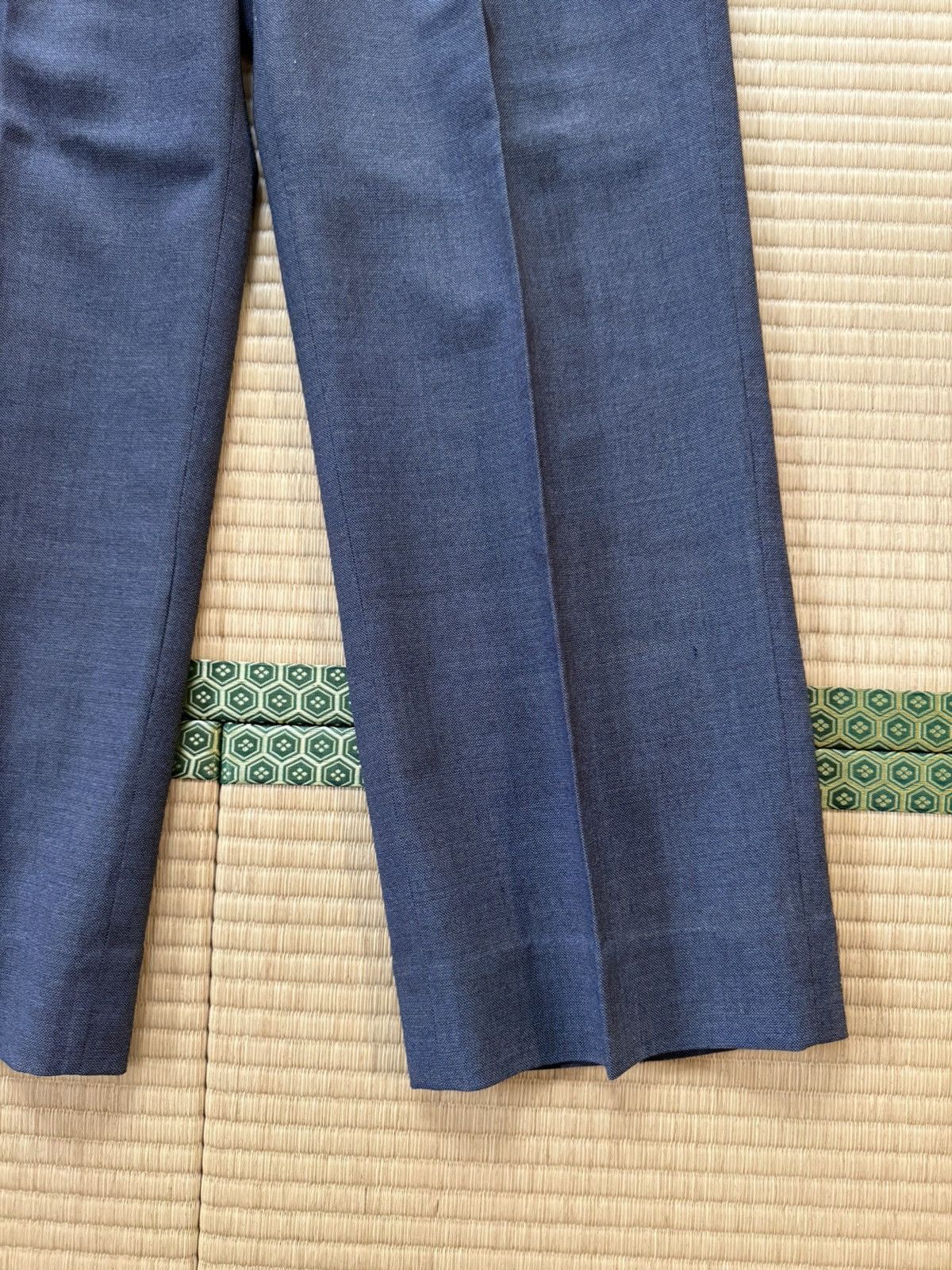 Other Spring&Summer Vintage Japanese All Wool Slacks – D.H.K. Size US 35 - 3 Thumbnail