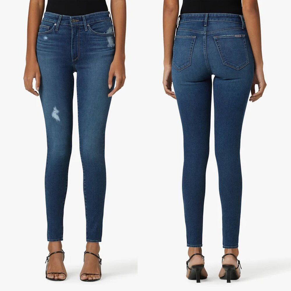 Joe's Joe's The Icon Ankle Skinny Distressed Jeans SIze 26 Size 26" / US 2 / IT 38 - 1 Thumbnail
