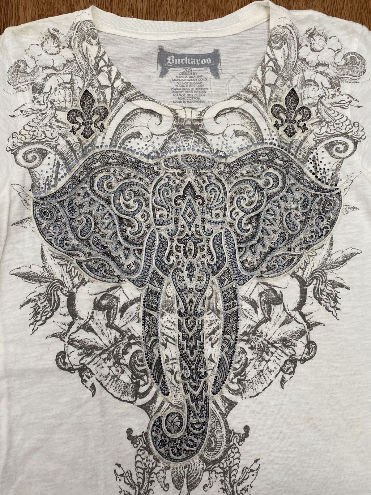 If Six Was Nine × Japanese Brand × Le Grande Bleu (L.G.B.) Buckaroo elephant LGB style t-shirt Size US XS / EU 42 / 0 - 3 Thumbnail