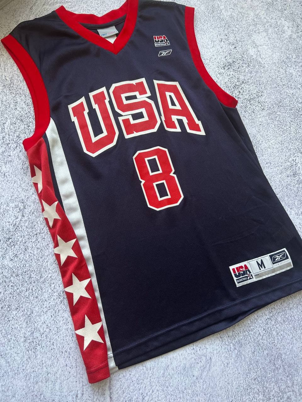 Reebok USA BASKETBALL TEAM SHIRT JERSEY REEBOK #8 KOBE BRYANT Size US M / EU 48-50 / 2 - 13 Thumbnail