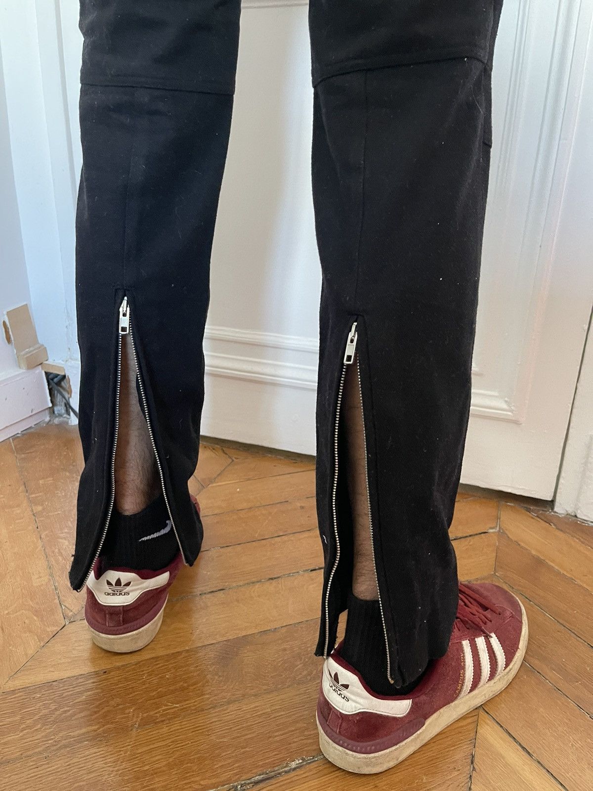 Givenchy Givenchy by Riccardo Tisci wool biker trousers Size US 34 / EU 50 - 6 Thumbnail