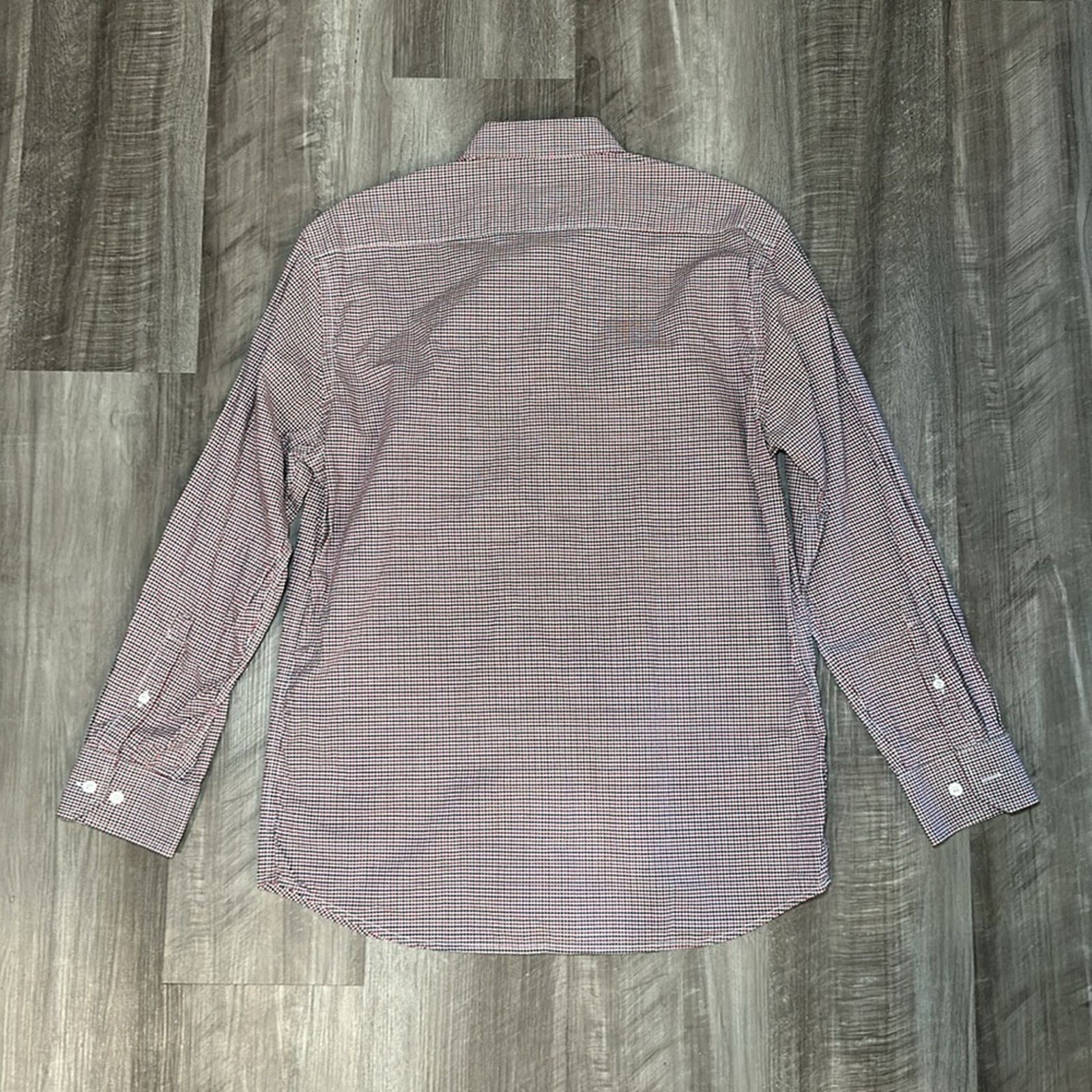 Neiman Marcus Neiman Marcus Modern Fit Long Sleeve Button Down - Large Size US L / EU 52-54 / 3 - 3 Thumbnail