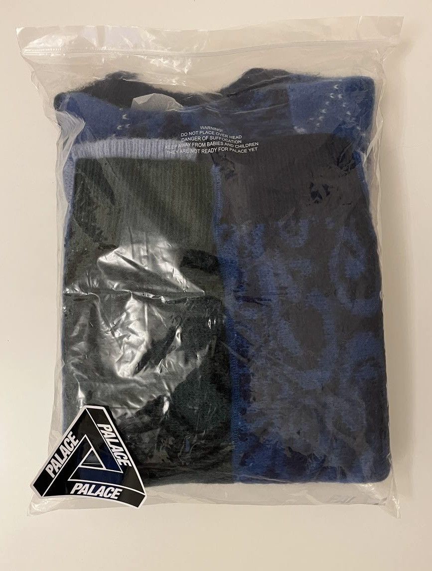 L PALACE NEEDLES HAIRY KNIT MULTI FABRIC