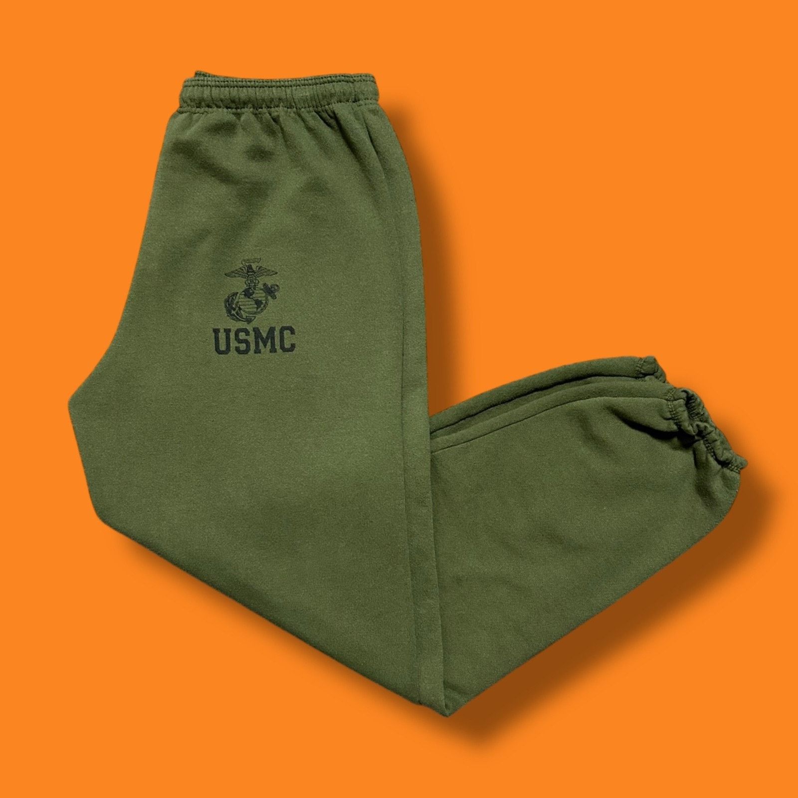Streetwear × Vintage Vintage USA Soffe USMC Army Green Sweats Lil