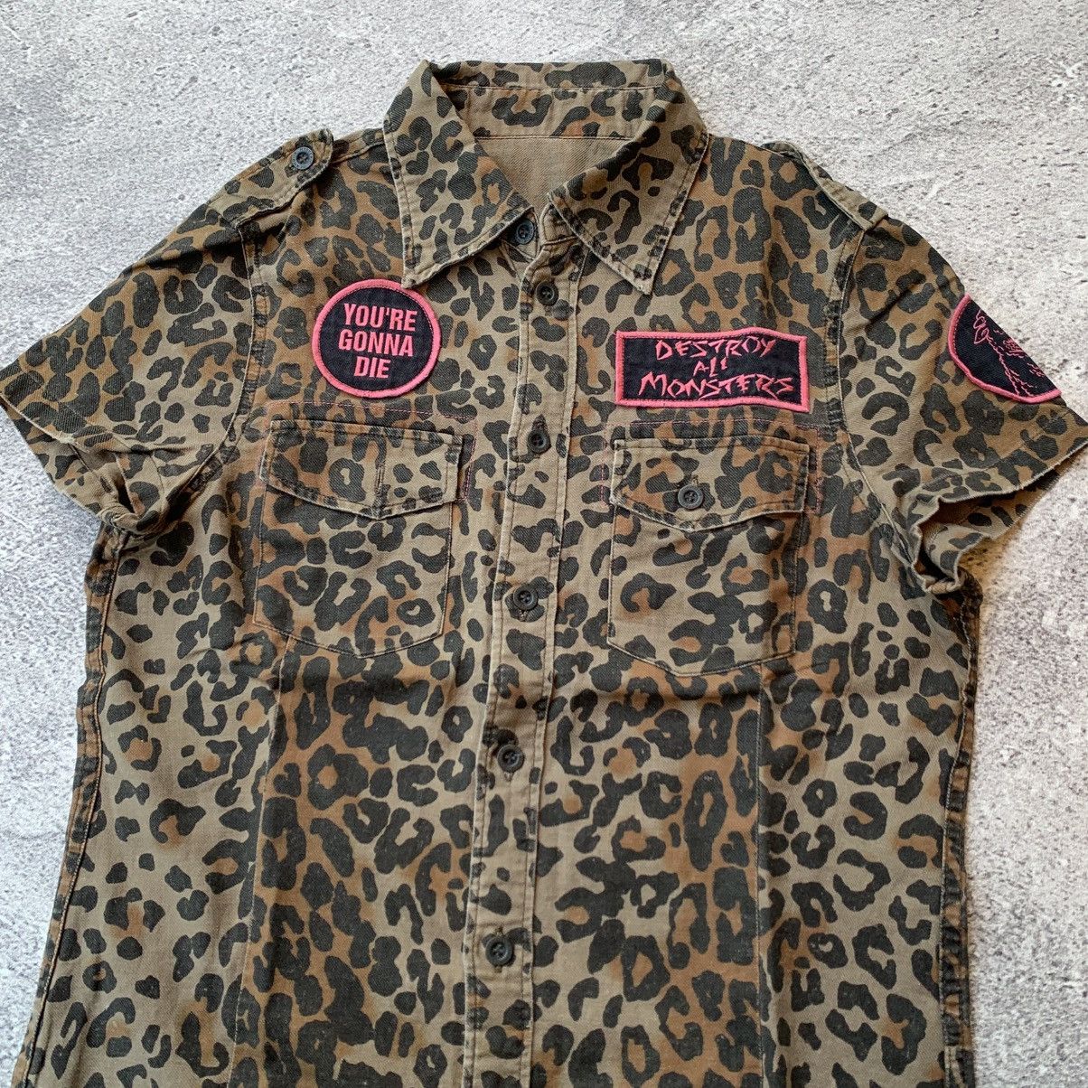 Hysteric Glamour Hysteric Glamour x Destroy All Monster Leopard Workshirt Size US S / EU 44-46 / 1 - 4 Thumbnail