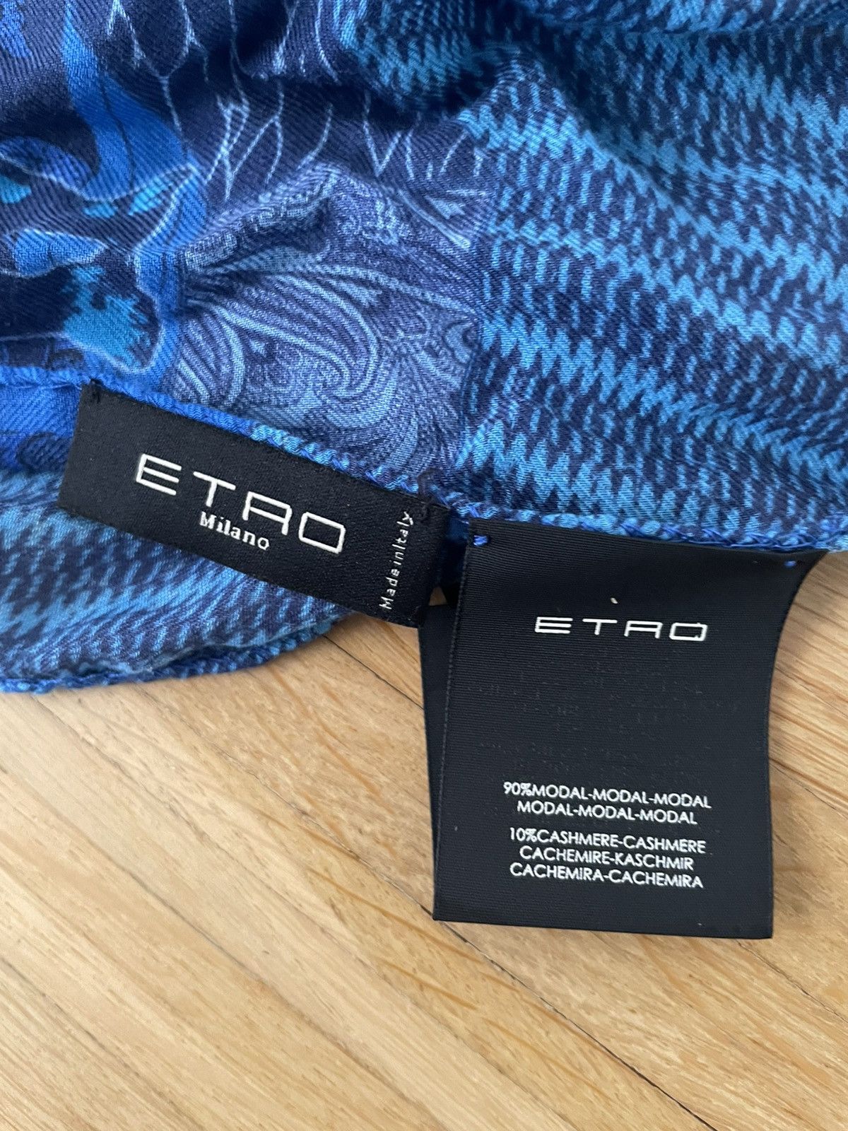 Etro Cashmere Skarf Size 38 - 3 Thumbnail