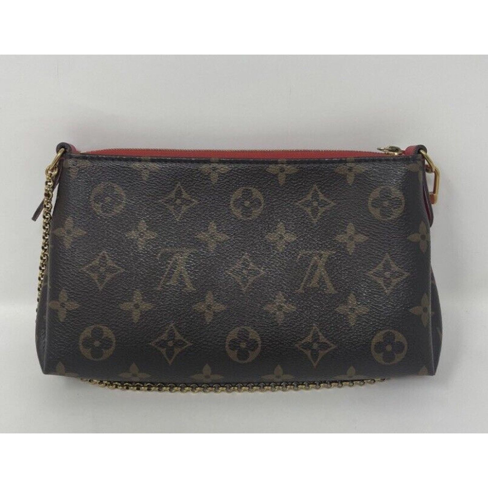 Louis Vuitton Louis Vuitton Pallas Clutch Brown Canvas Size ONE SIZE - 9 Thumbnail