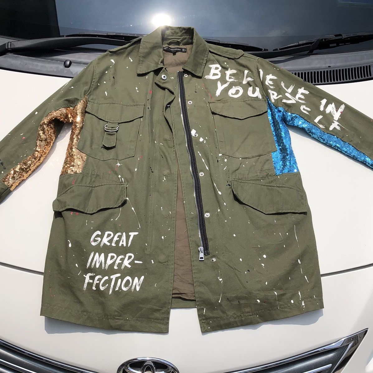 Zara OG Zara Trafaluc Jacket Parka Archival Design Distressed Size US M / EU 48-50 / 2 - 8 Thumbnail