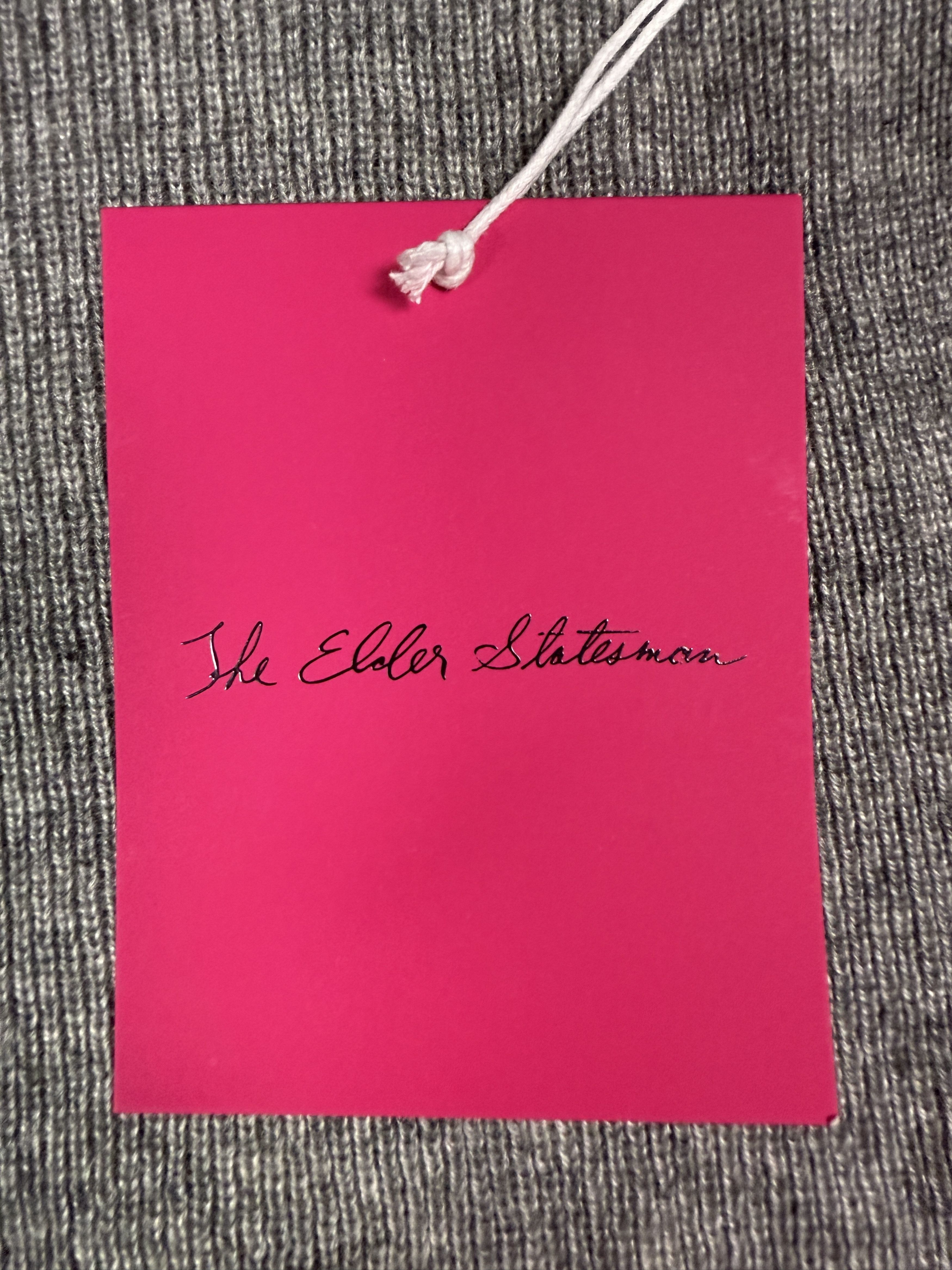 The Elder Statesman $650 The Elder Statesman Delicash Light Grey Turtleneck Size S / US 4 / IT 40 - 7 Thumbnail