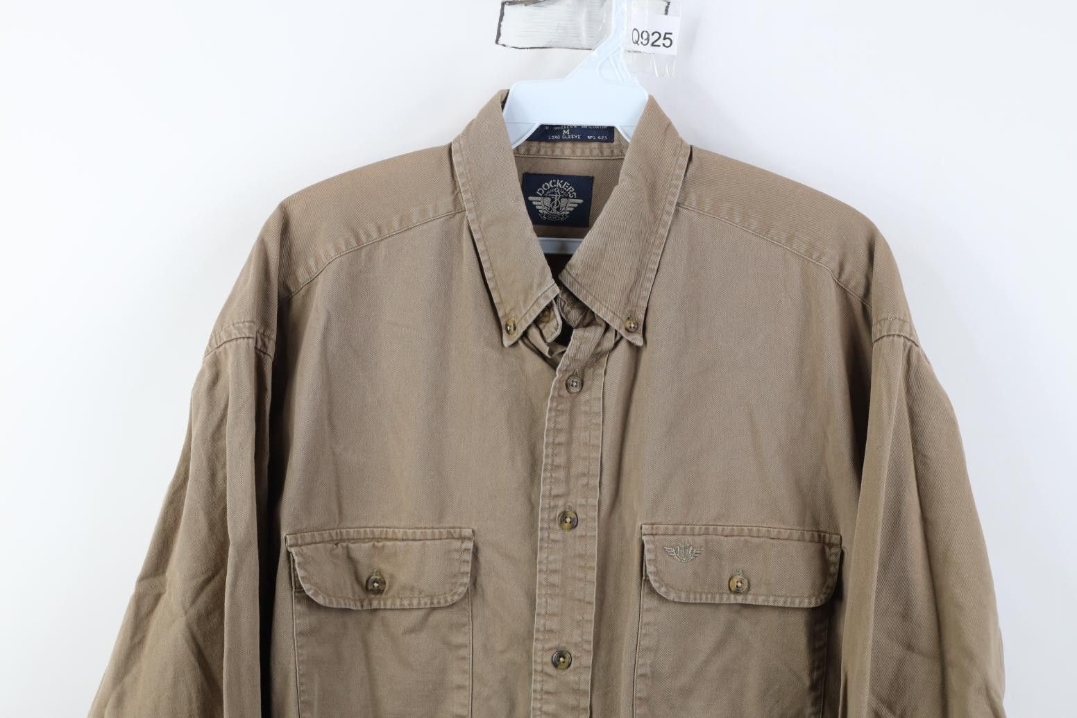 Vintage Vintage 90s Streetwear Stonewash Collared Button Down Shirt Size US M / EU 48-50 / 2 - 2 Thumbnail