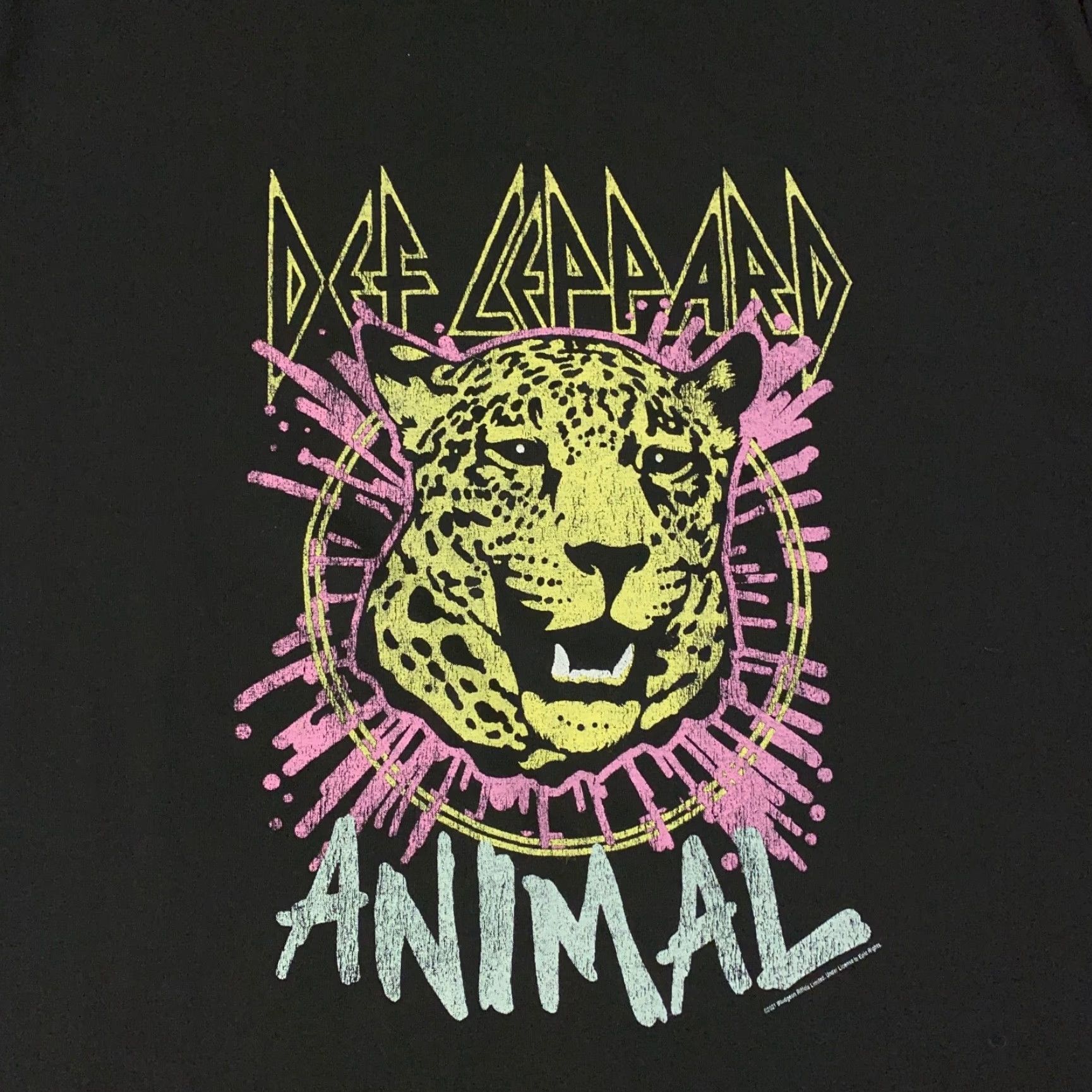 Vintage Maurices Def Leppard Shirt Top Womens Large Black Rock Tee Canvas Shirt Womens L Black Rock Concert Tee Size L / US 10 / IT 46 - 2 Thumbnail