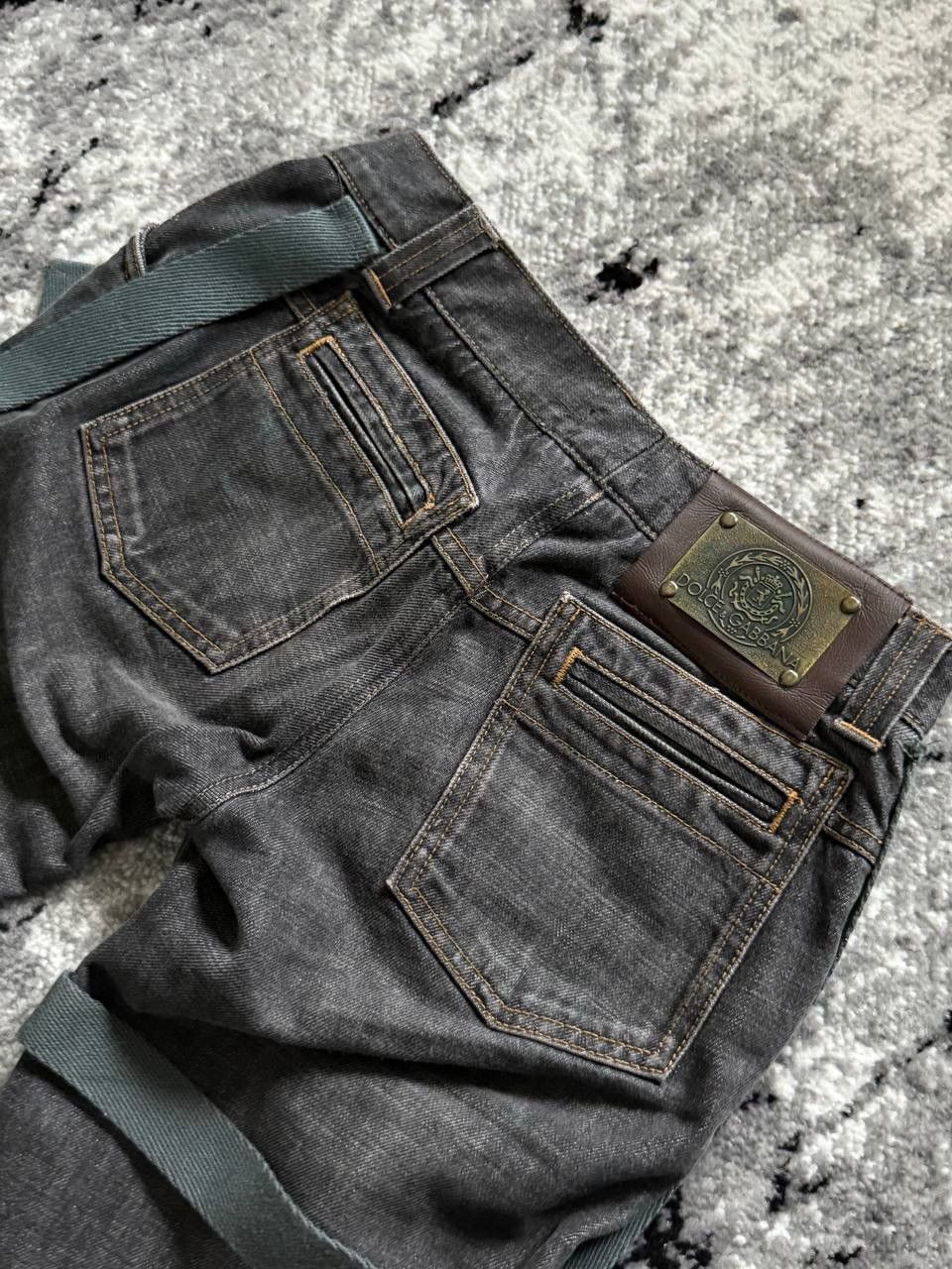 Dolce & Gabbana Dolce Gabbana Bondage jeans AW2003 Size US 29 - 3 Thumbnail
