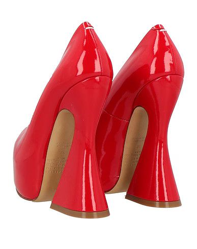 Maison Margiela oc11z1225 Patent Leather Platform Pumps in Red Size US 8 / IT 38 - 3 Thumbnail