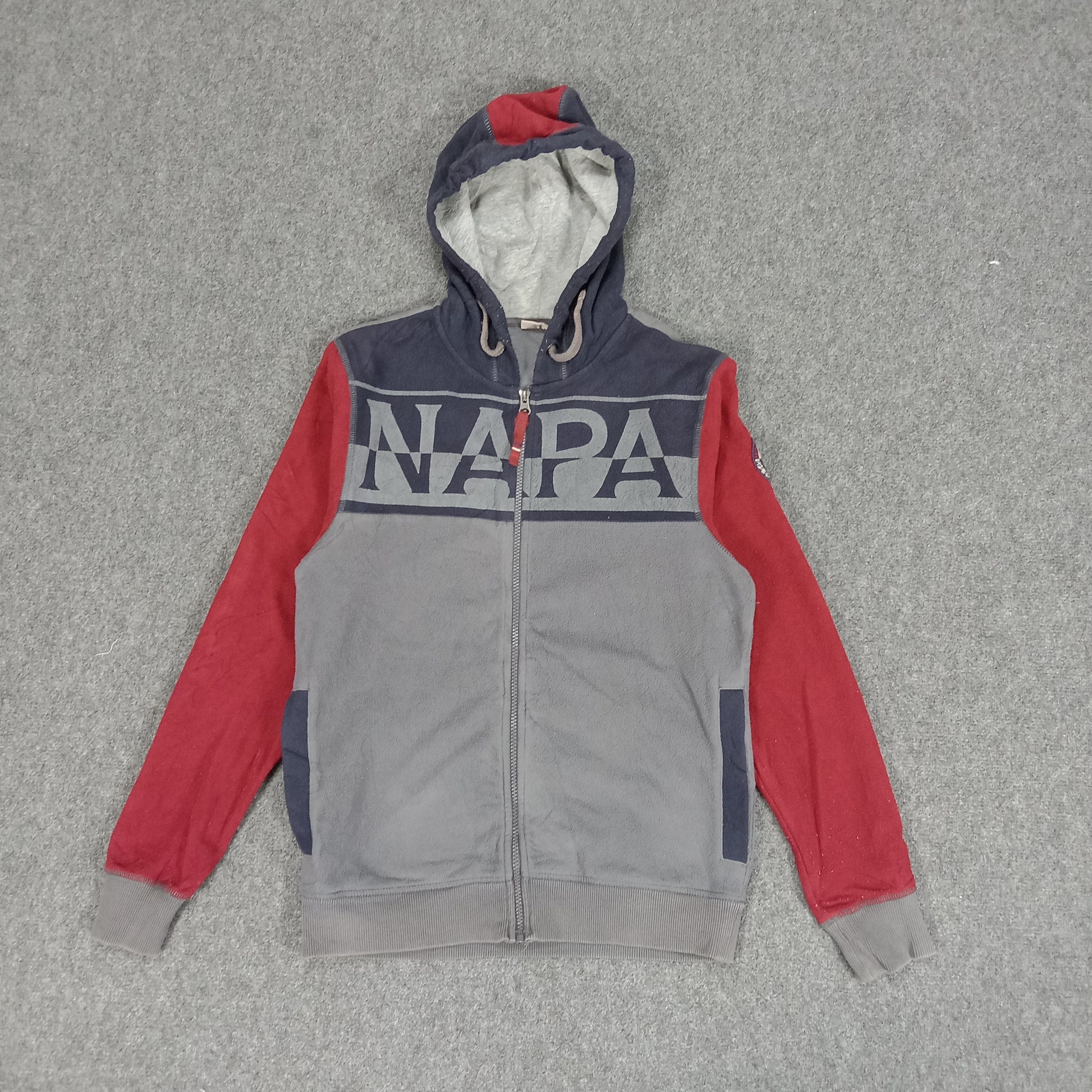 Napapijri × Vintage NAPAPIJRI Outdoor Activity Style Hoodies Jacket Size US S / EU 44-46 / 1 - 1 Thumbnail