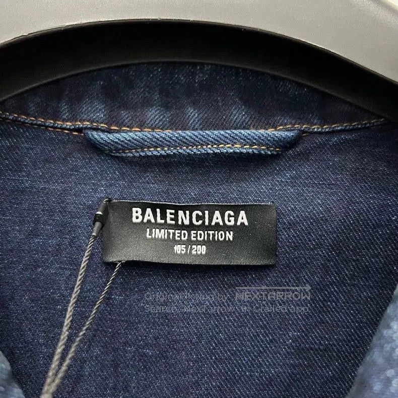 Balenciaga Balenciaga Paris Limited Denim Jacket. Size US M / EU 48-50 / 2 - 5 Thumbnail