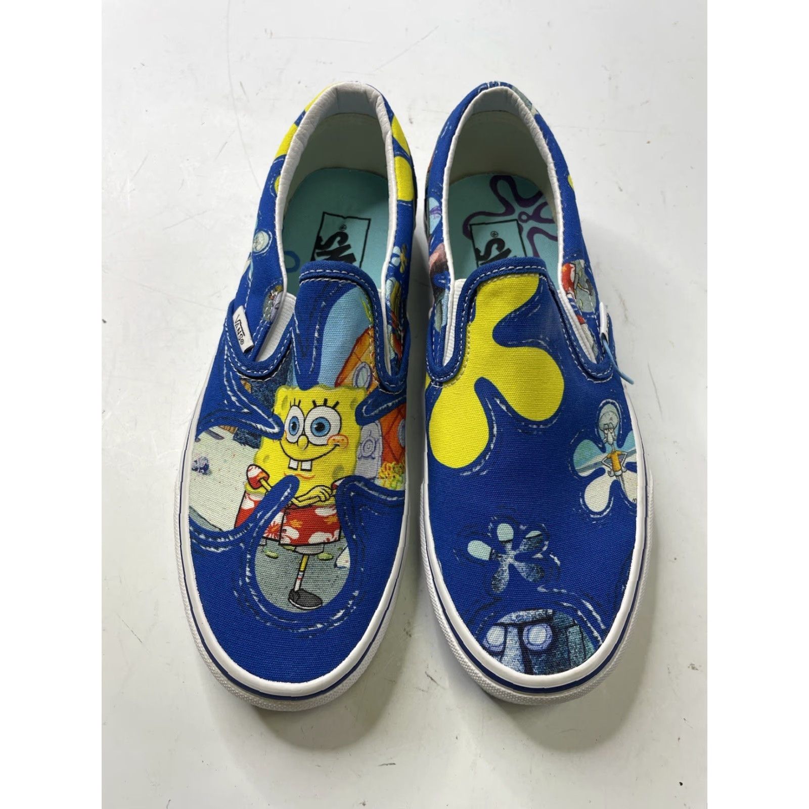 Vans Vans x Spongebob Casual Slip-On Shoes Multicolored Size 7.5M Women Size 30" / US 8 / IT 44 - 2 Thumbnail