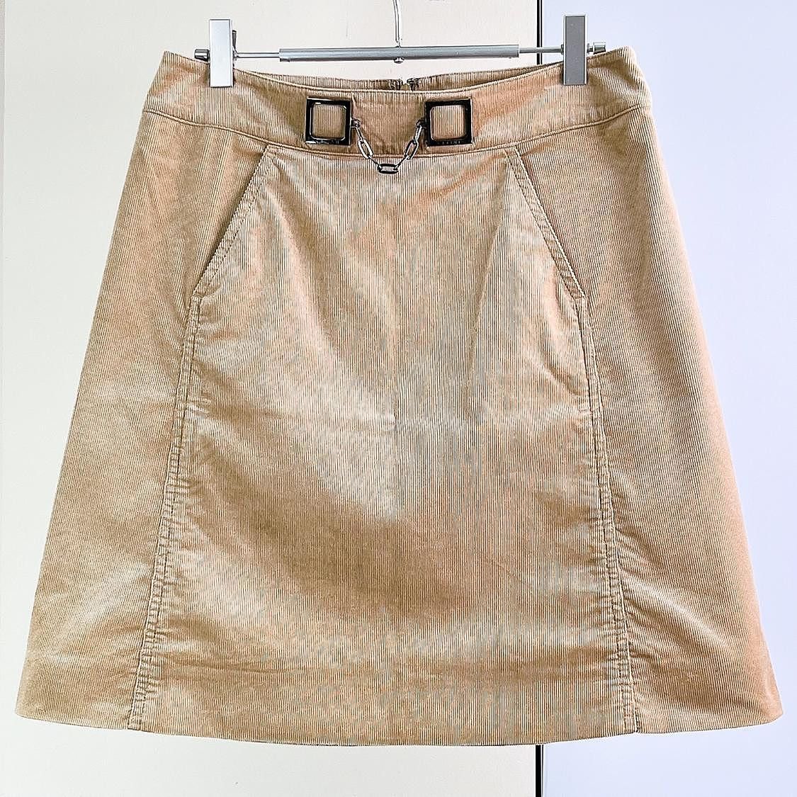 Celine Celine Corduroy Mini Skirt Size 36 Size 26" / US 2 / IT 38 - 1 Thumbnail