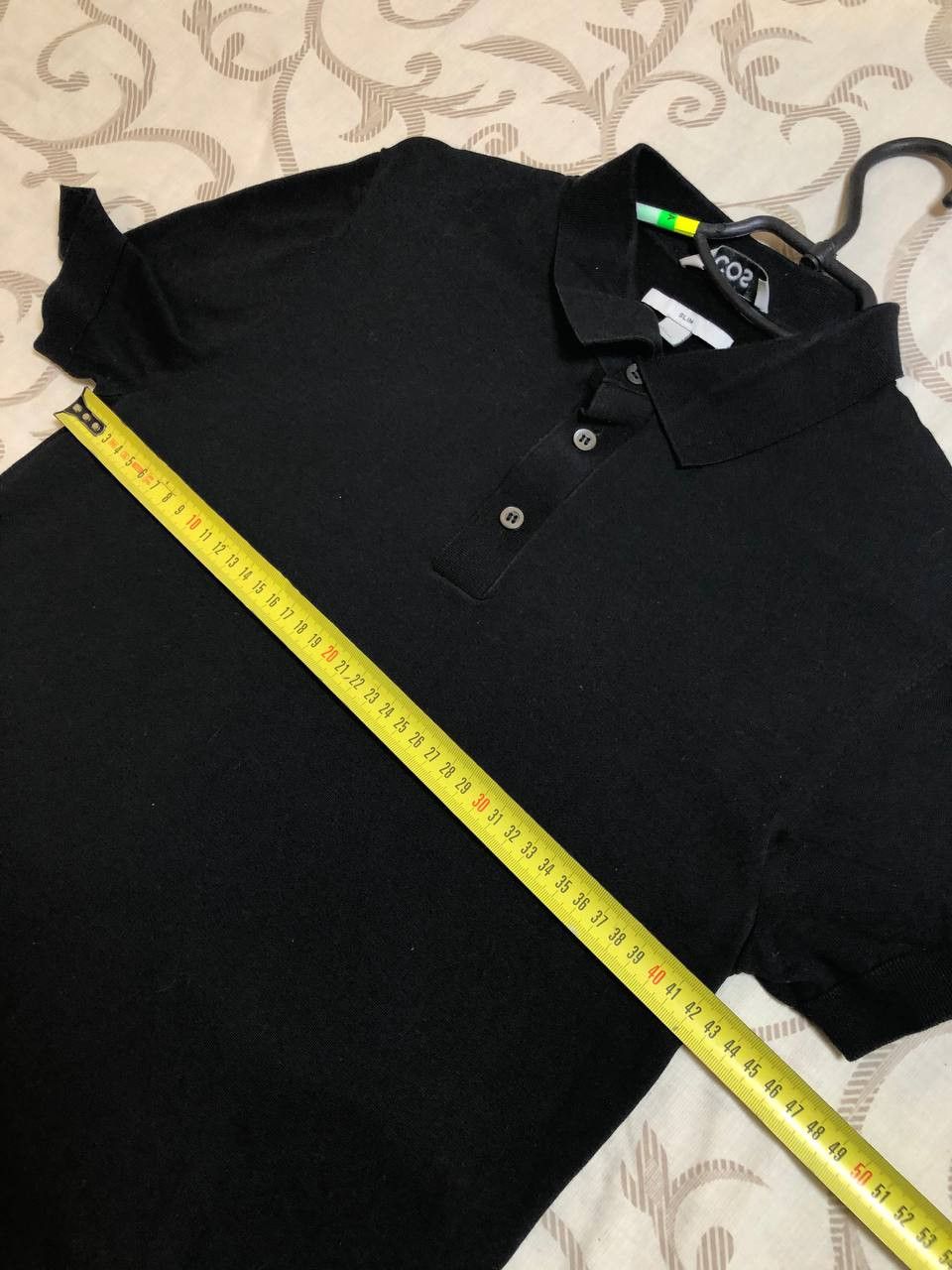 Cos Cos TEXTURED KNITTED COTTON POLO SHIRT Size US S / EU 44-46 / 1 - 5 Thumbnail