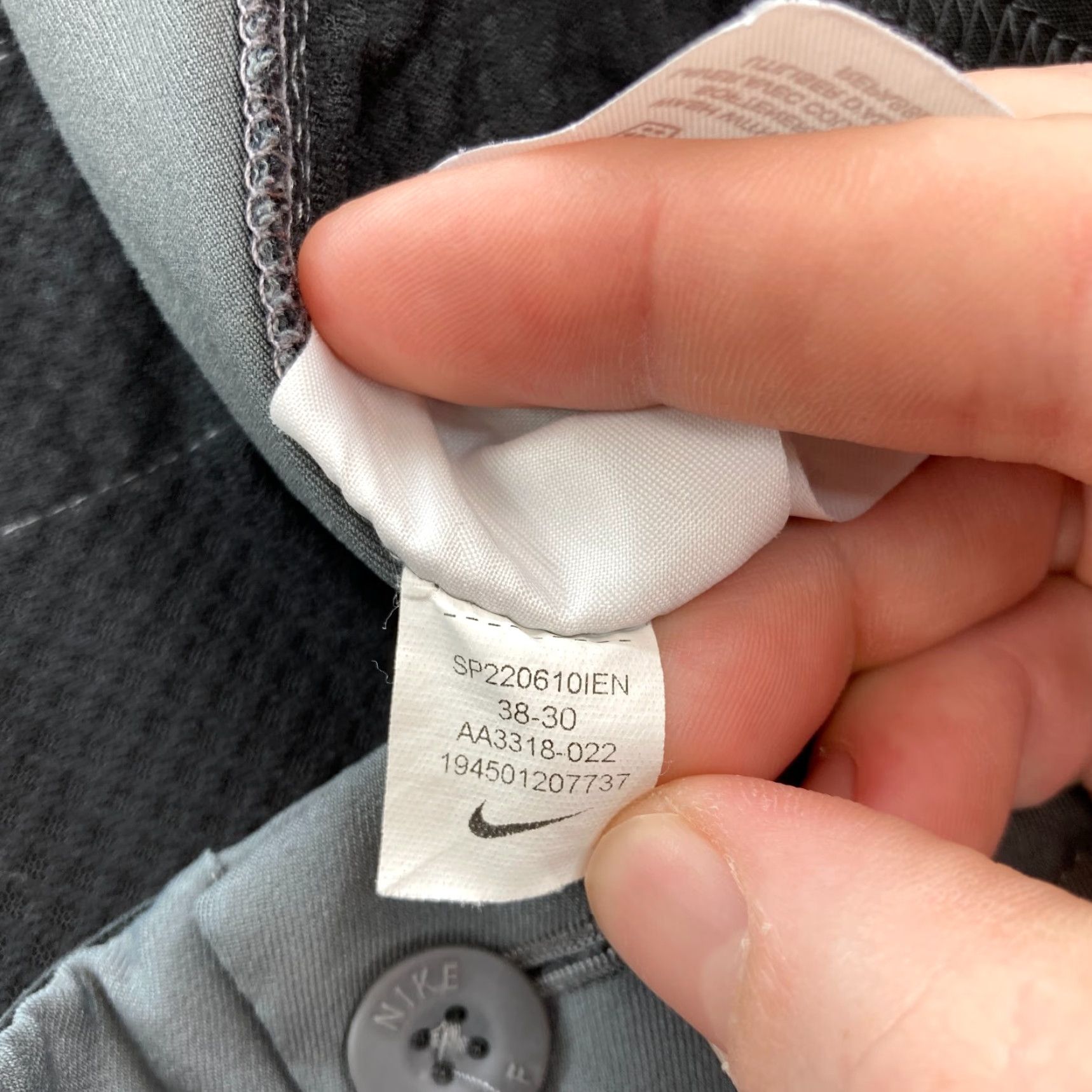 Nike Nike Golf Dri-Fit Victory Pants Mens 38x30 Gray Performance Stretch Preppy Wick Size US 38 / EU 54 - 6 Thumbnail
