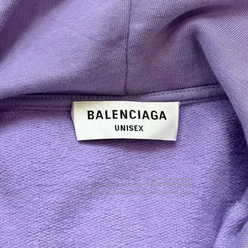 Balenciaga Balenciaga Purple Hoodie Size US M / EU 48-50 / 2 - 5 Thumbnail
