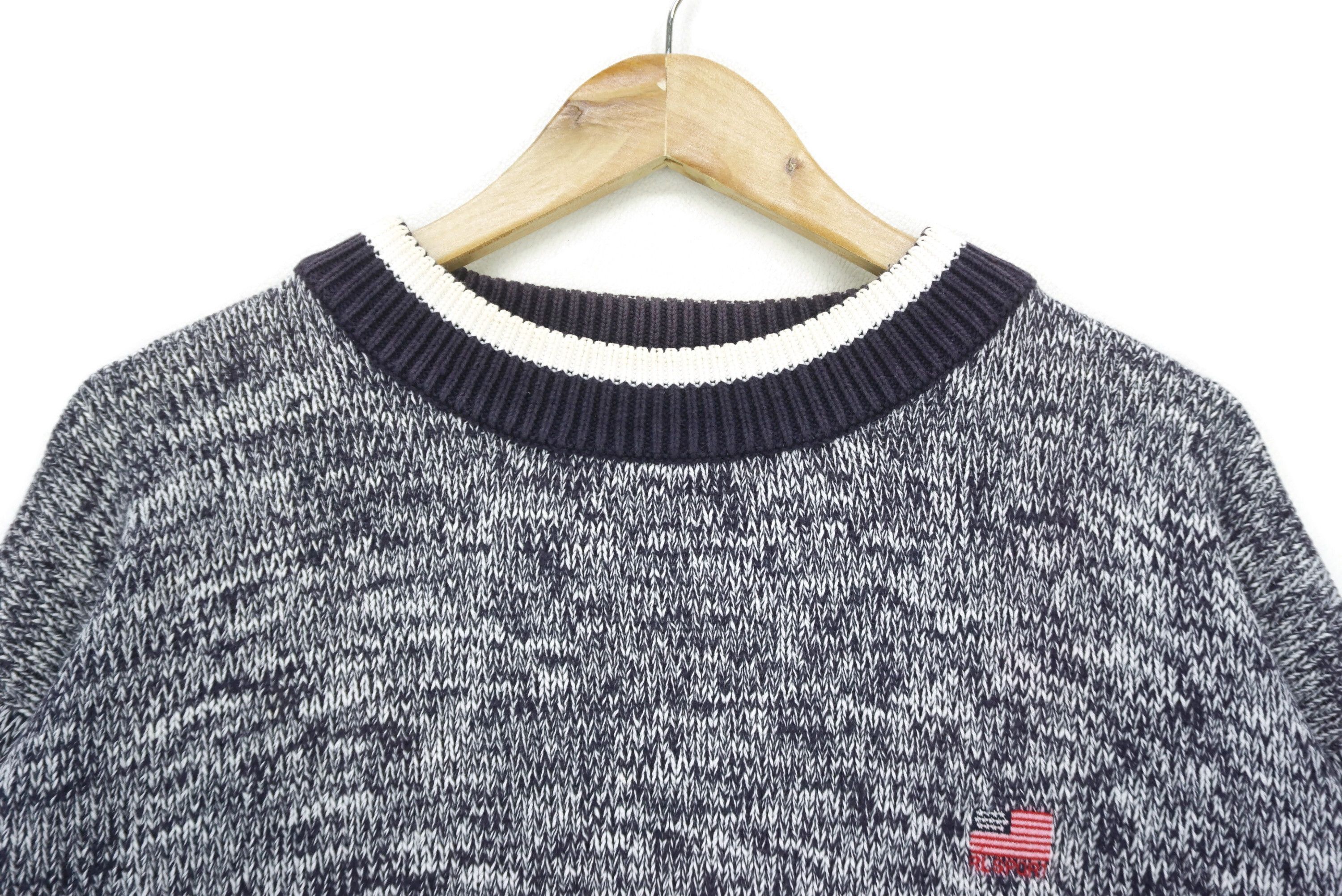 Polo Ralph Lauren Vintage Polo Sport Boxy Sweater Knitwear Pullover Size US L / EU 52-54 / 3 - 3 Thumbnail