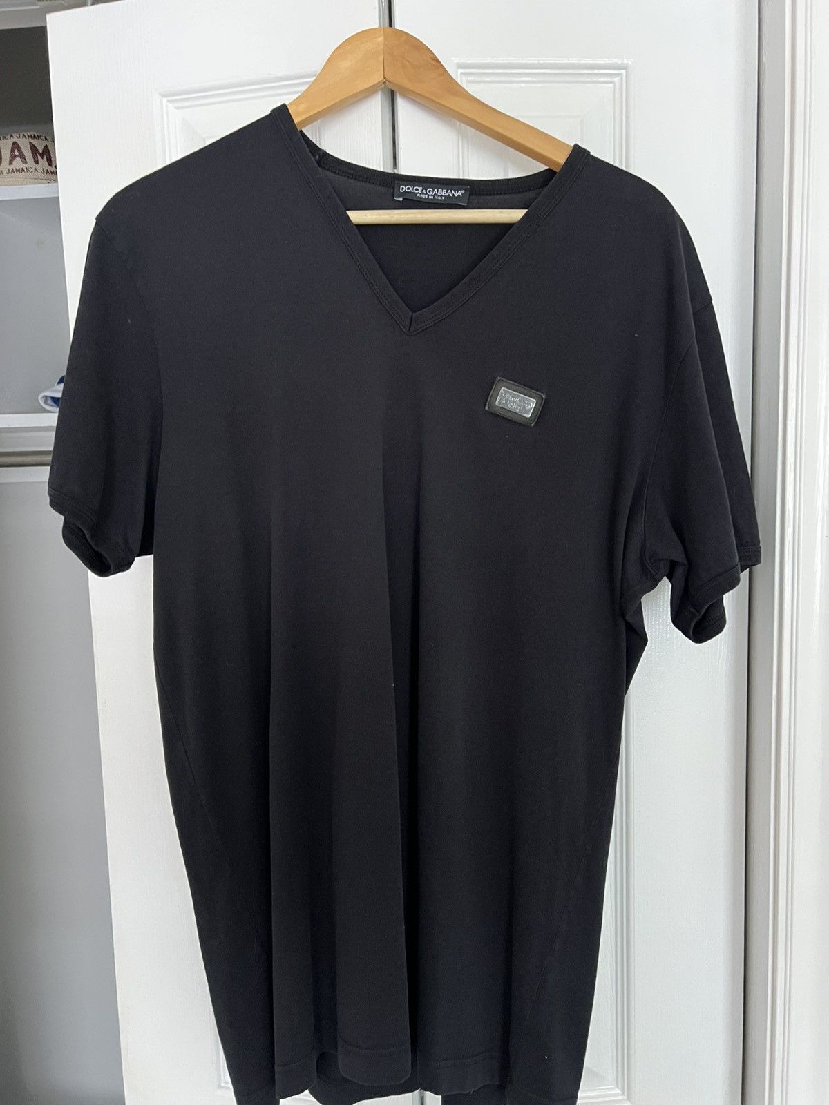 Dolce & Gabbana D&G DOLCE & GABBANA V NECK T SHIRT TEE SIZE