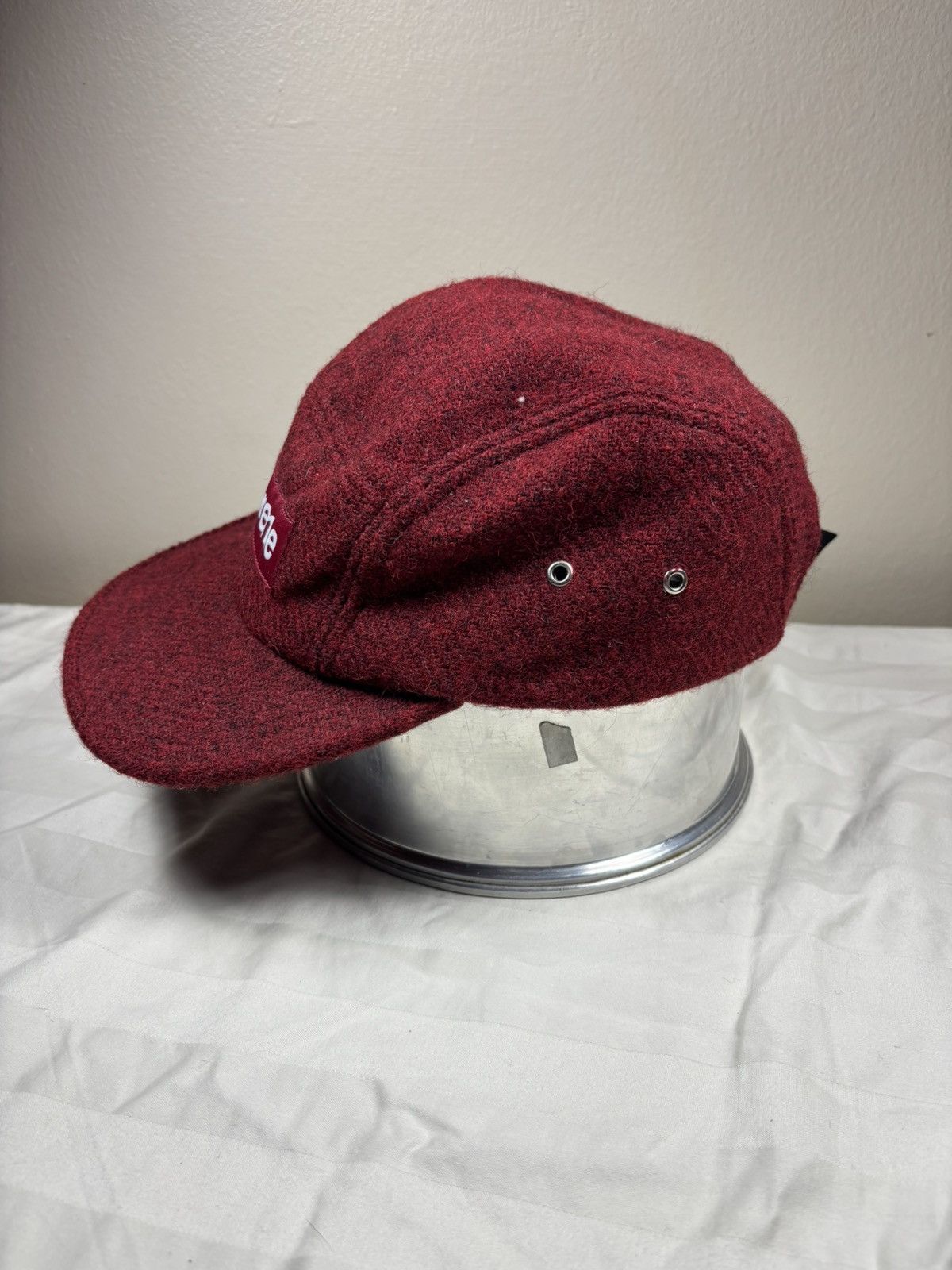 Supreme Supreme Harris Tweed Wool Camp Cap Size ONE SIZE - 3 Thumbnail