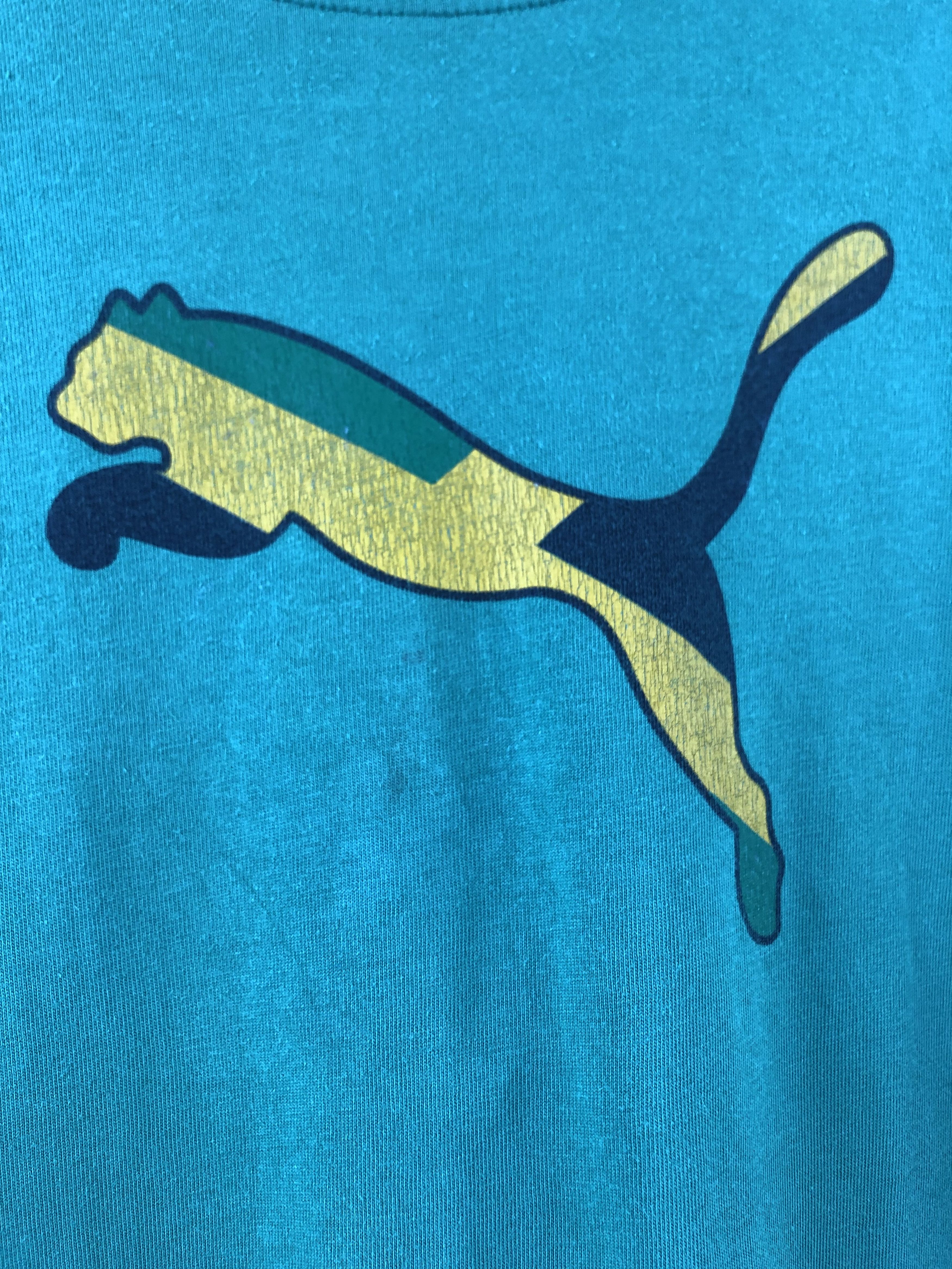 Puma × Vintage Vintage Jamaica Football Shirt Soccer Train Jersey Mens Rare Size US M / EU 48-50 / 2 - 6 Thumbnail