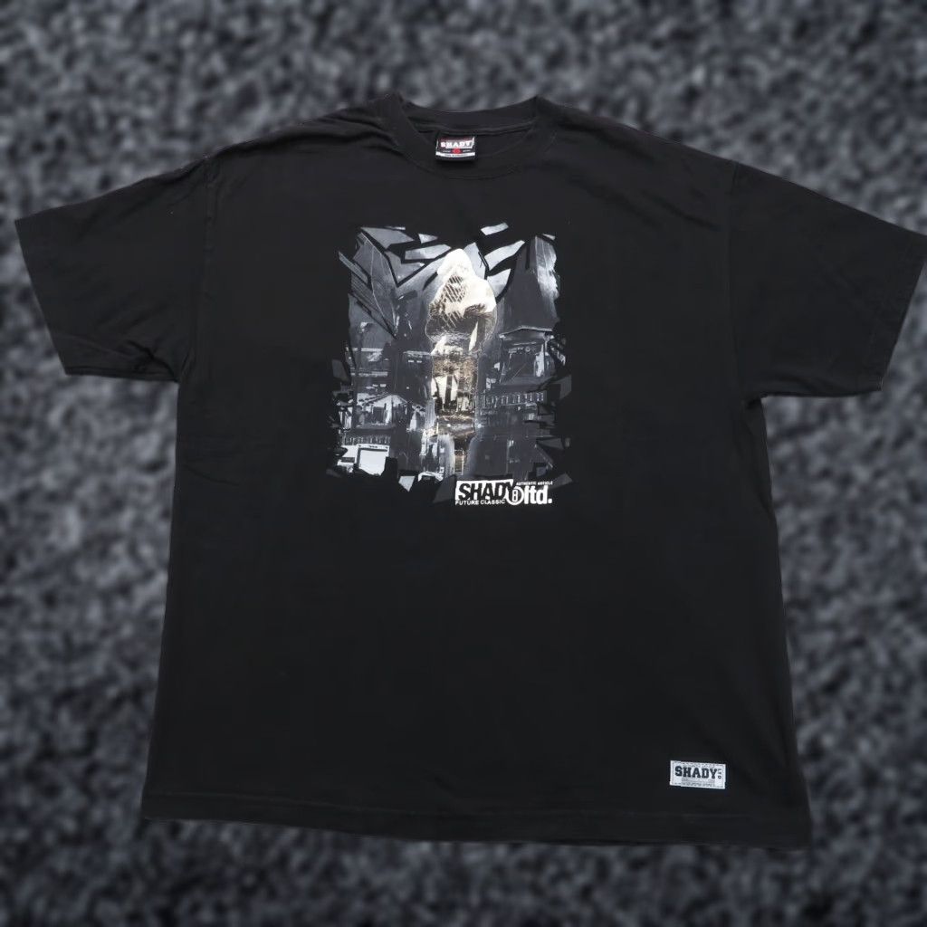 Vintage VTG Eminem Shirt Mens Large Rap Tee Graphic Print Slim Shady Y2K LTD 45 Street Shirt Mens Large Black Hip Hop Music USA 2000s Size US L / EU 52-54 / 3 - 1 Thumbnail