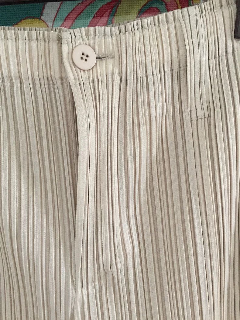 Issey Miyake issey miyake size:3 Beige trousers 2505-Nextarrow Size US 26 / EU 42 - 2 Thumbnail