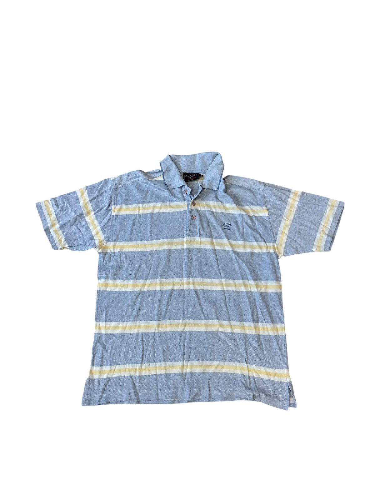 Paul & Shark Paul & Shark Yachting Sailing Striped Polo Shirt Large Size US L / EU 52-54 / 3 - 5 Thumbnail