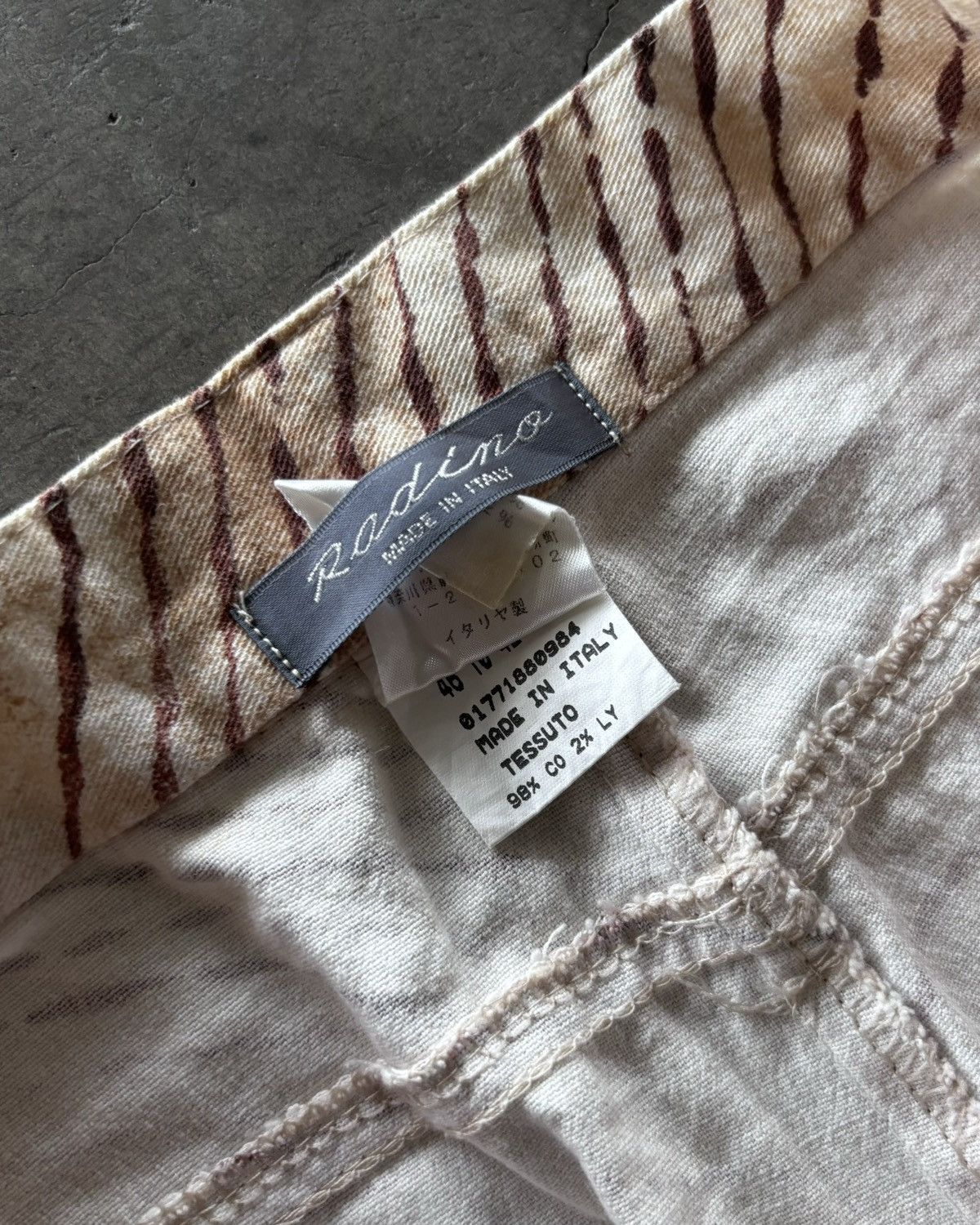 If Six Was Nine × Japanese Brand × Le Grande Bleu (L.G.B.) Radino Full Print Made In Italy Size US 30 / EU 46 - 5 Thumbnail