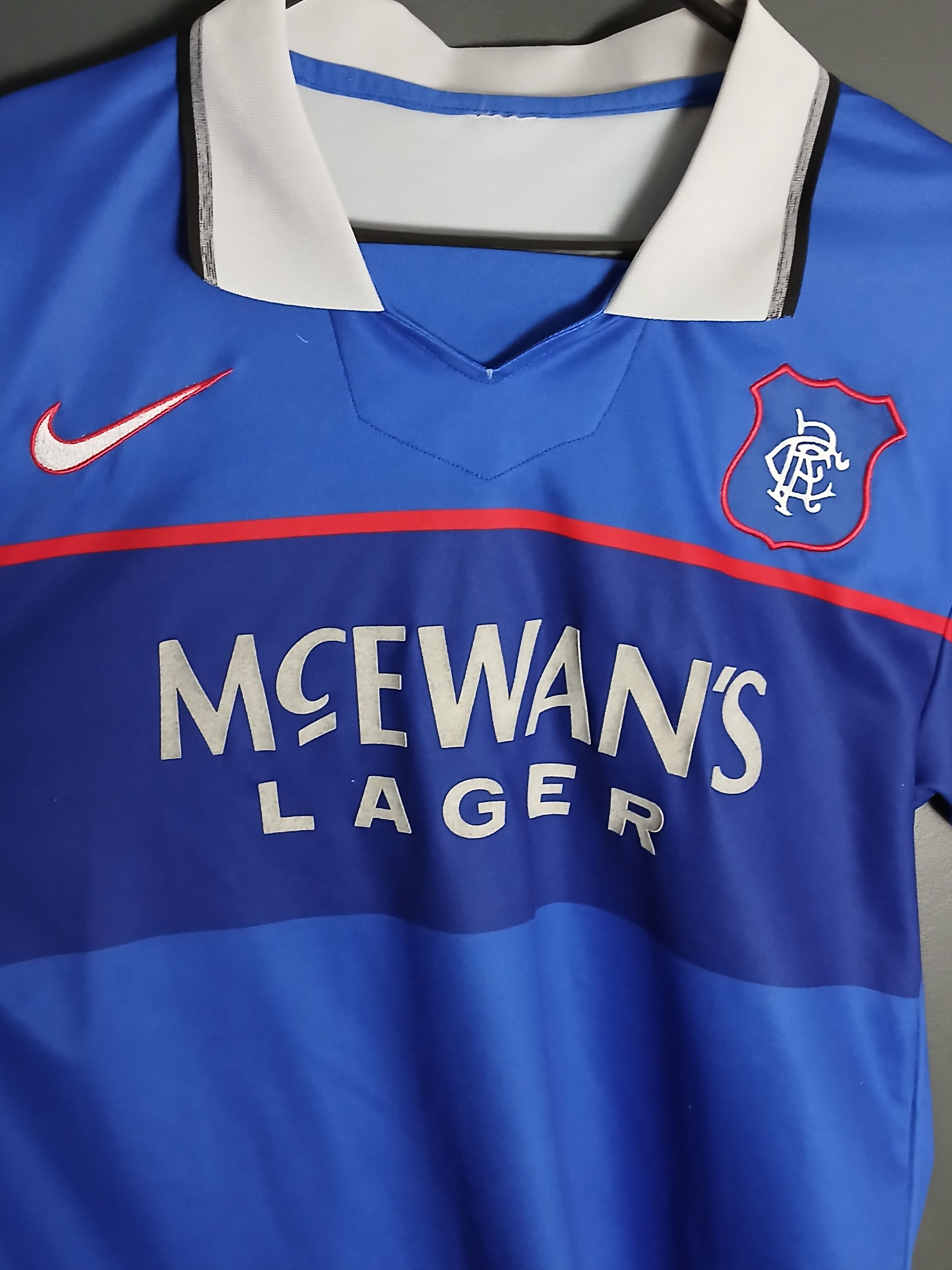 Other Rangers 1997/1999 Home Football Jersey T-Shirt Size US L / EU 52-54 / 3 - 3 Thumbnail