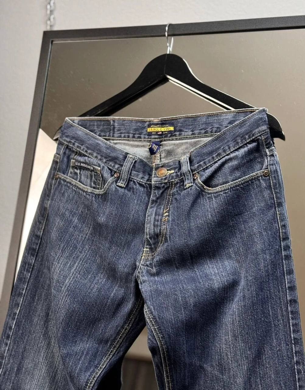 Polo Ralph Lauren × U.S. Polo Assn. × Vintage Polo Ralph Lauren Denim Jeans Pants Baggy Vintage Size US 32 / EU 48 - 6 Thumbnail